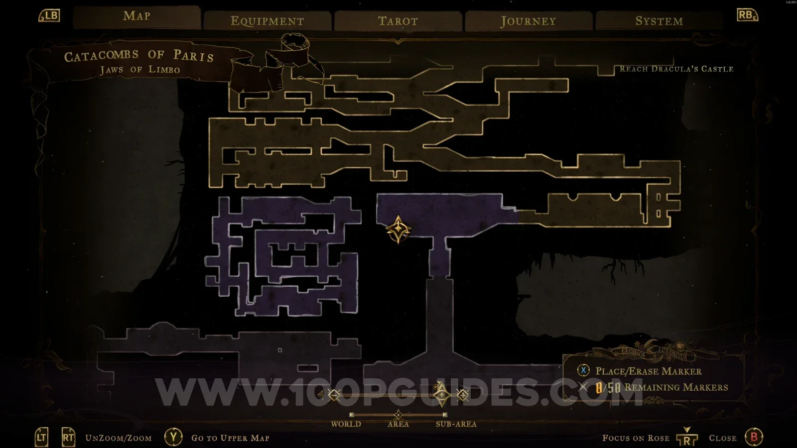 Castlevania Belmonts Curse Jaws Of Limbo: breaking the wall on the left side of the area