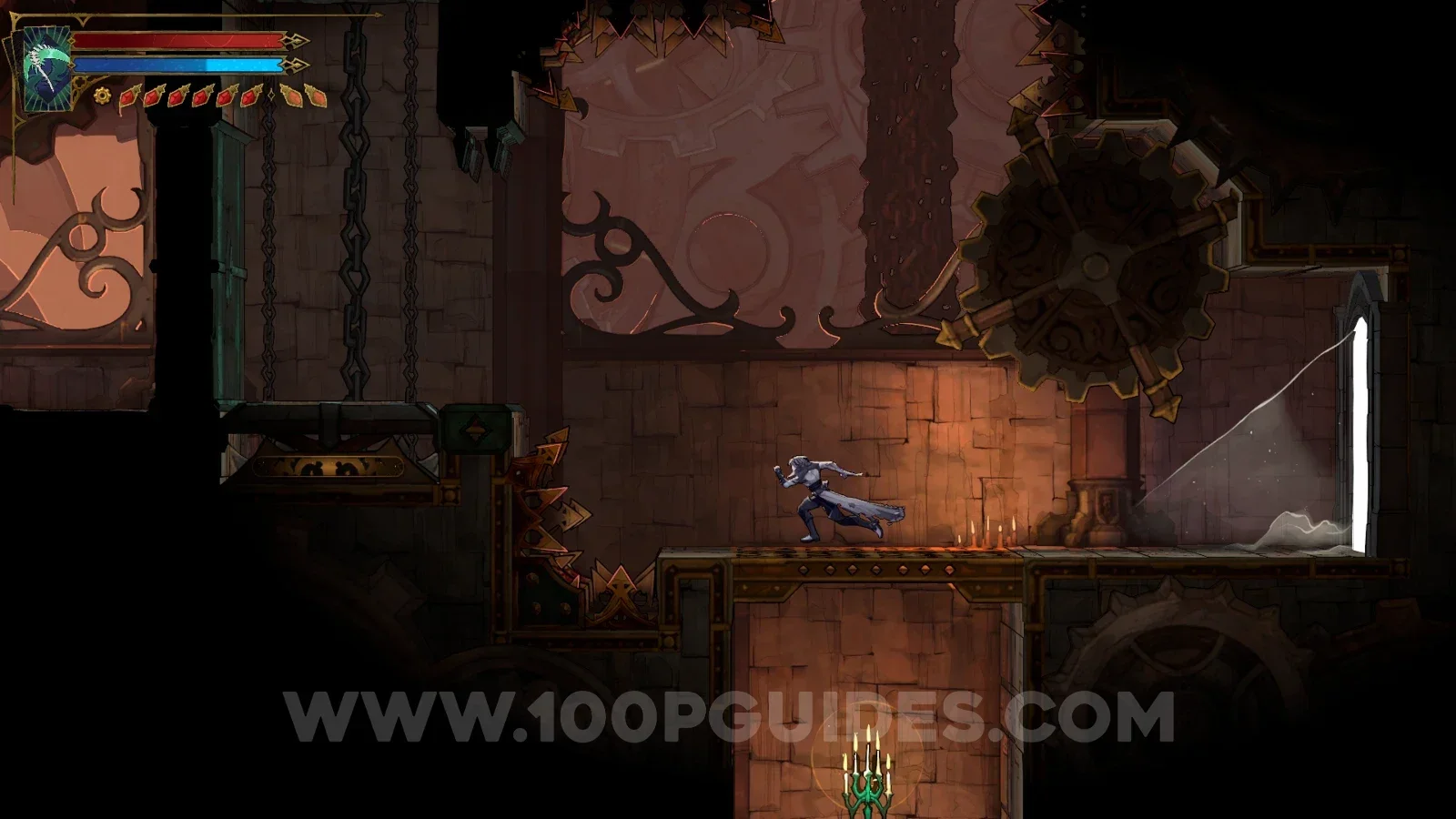 Castlevania Belmonts Curse Daedalus Crossing: hitting the gear to open the way up