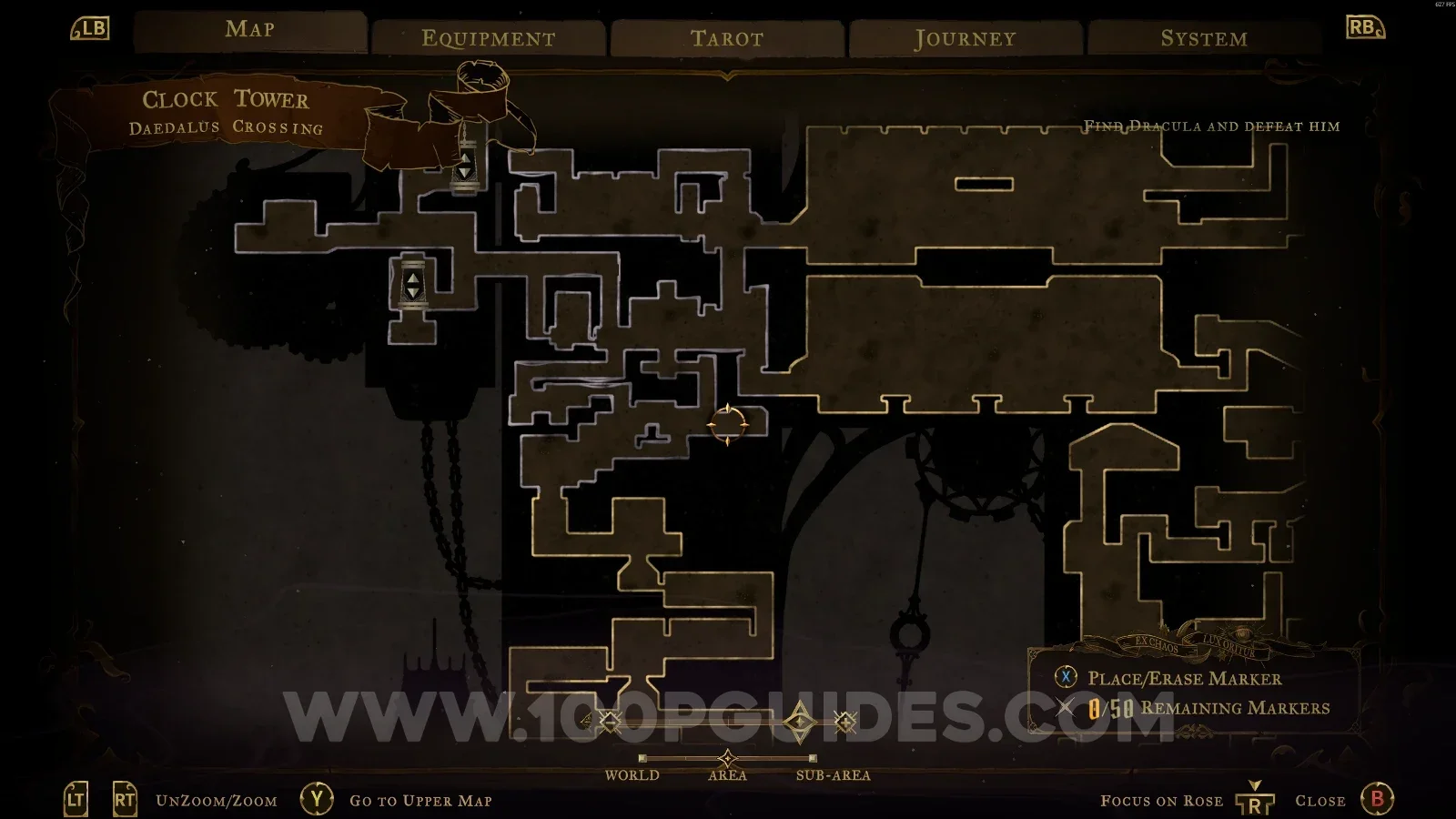 Castlevania Belmont's Curse Clock Tower: Daedalus Crossing, location of the Blueprints For The Clock Tower clue