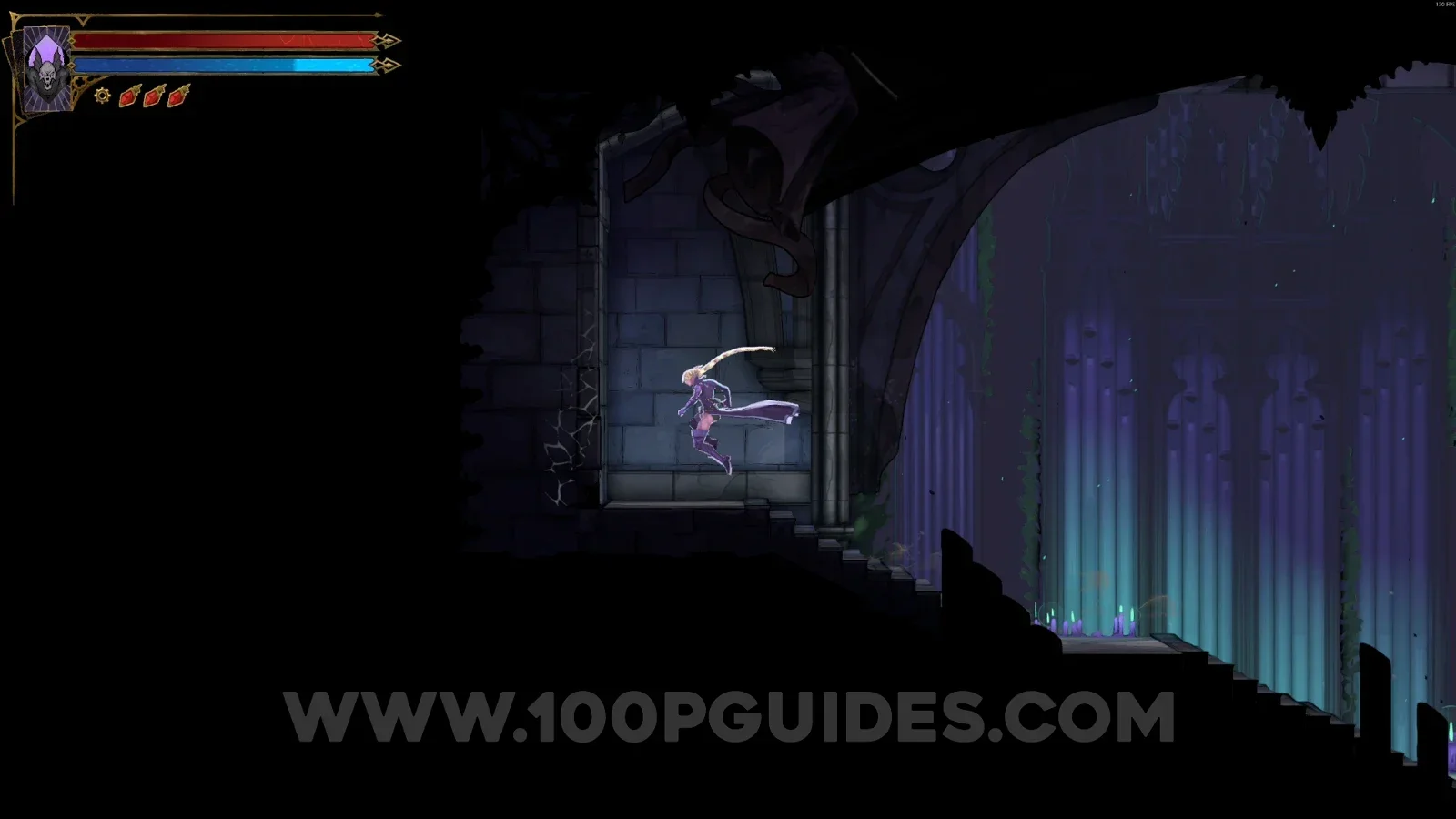 Castlevania Belmonts Curse Great Organ Room: breaking the wall on the left side