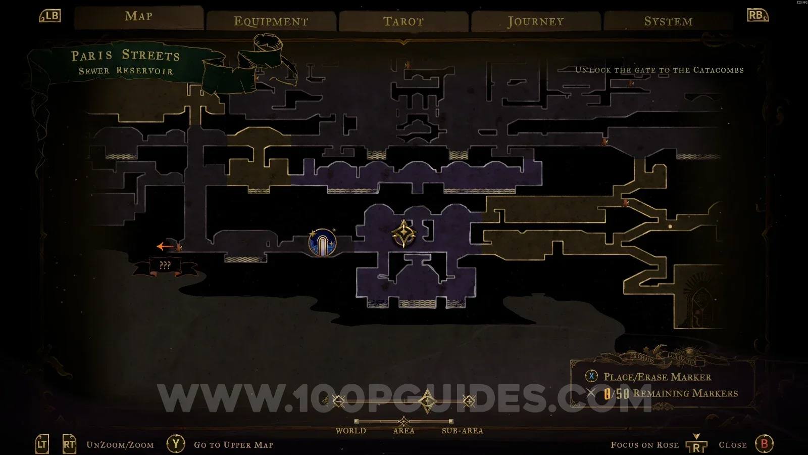Castlevania Belmonts Curse Sewer Reservoir: using the Arcane Whip to reach XP Statue #10