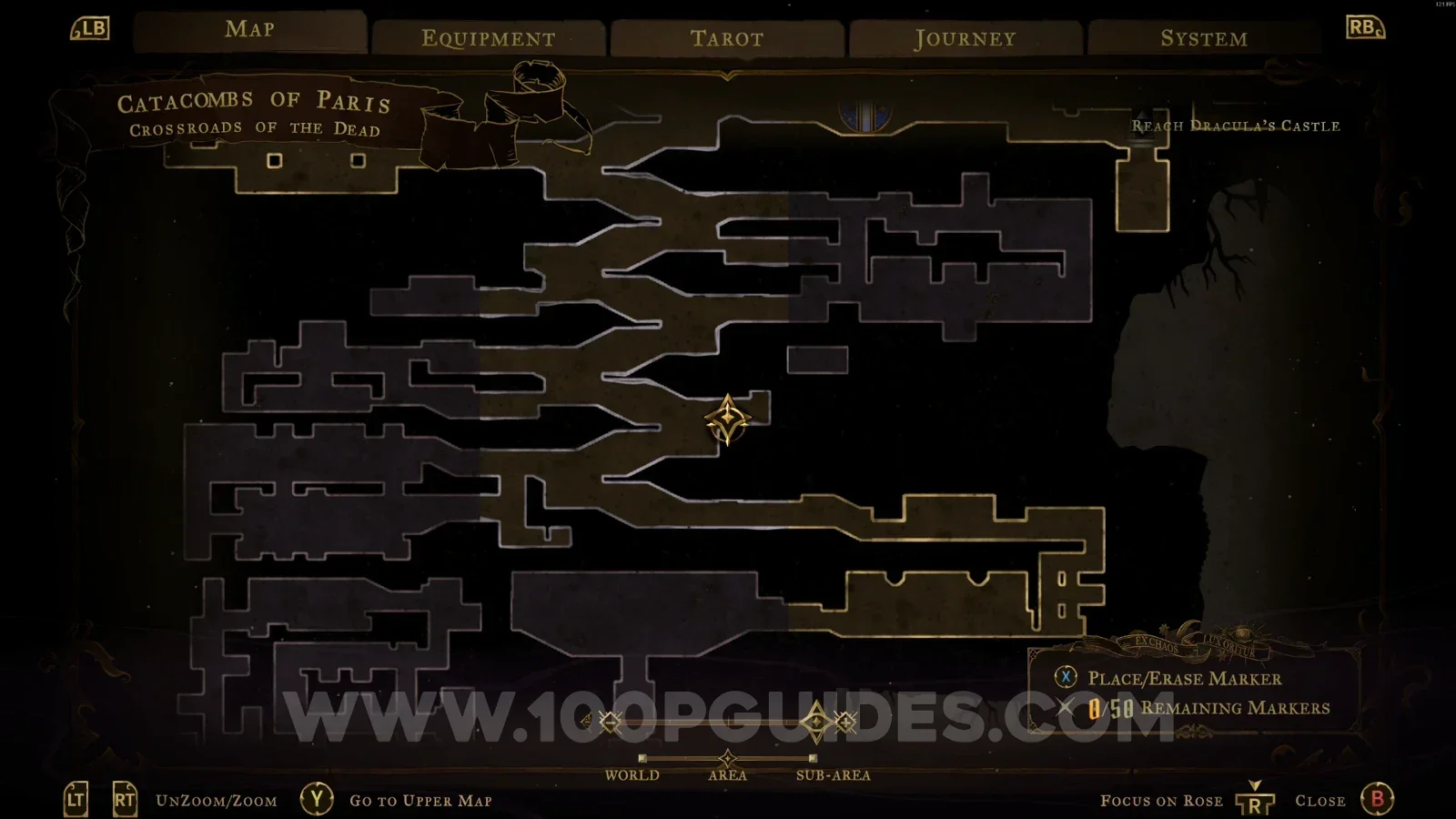 Castlevania Belmonts Curse: jumping to the upper part of Crossroads of the Dead to reveal a secret room