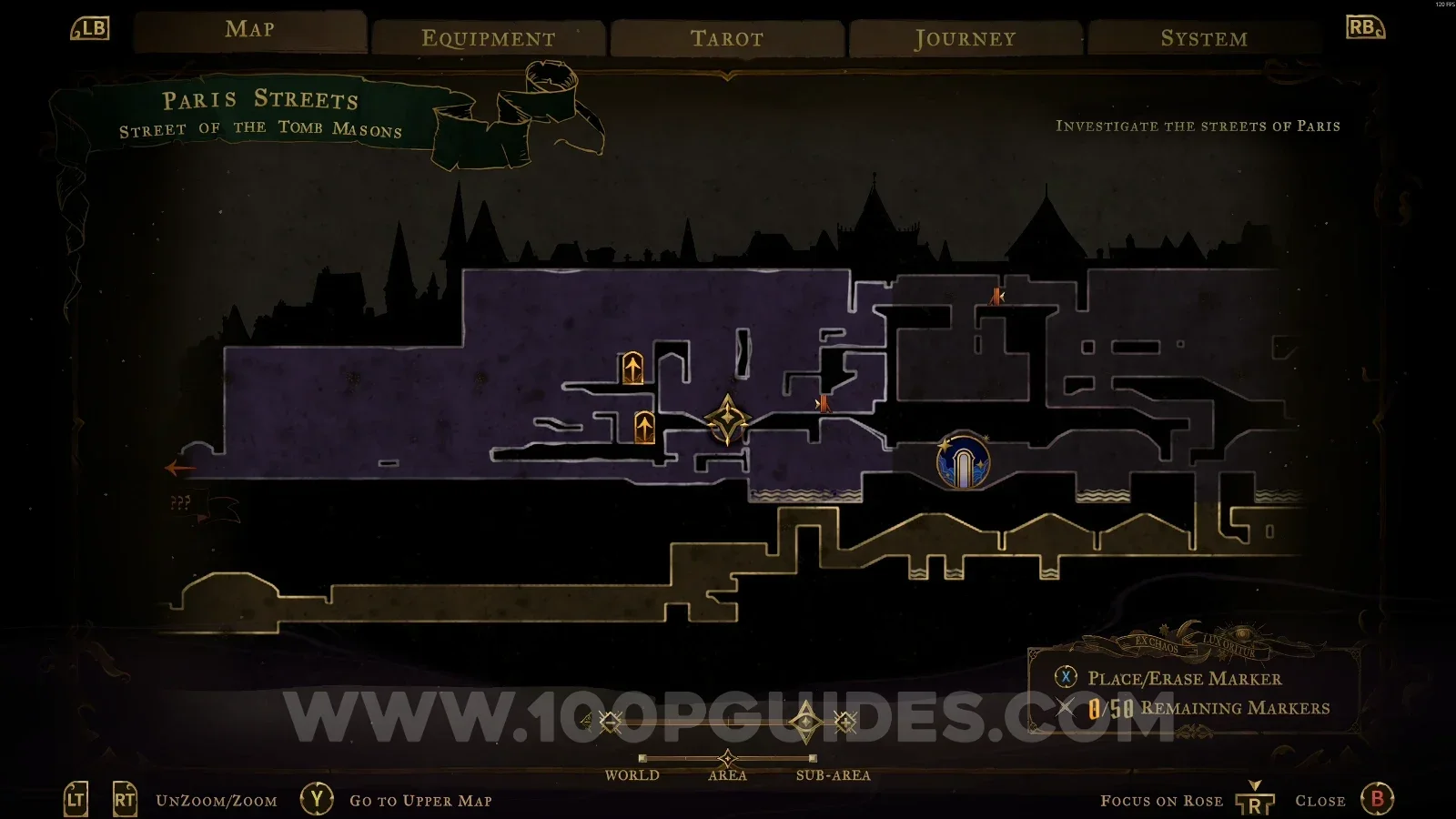 Castlevania Belmonts Curse Street Of The Tomb Masons: heading down to the lower section for XP Statue #3