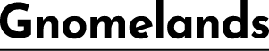 Gnomelands original underlined wordmark