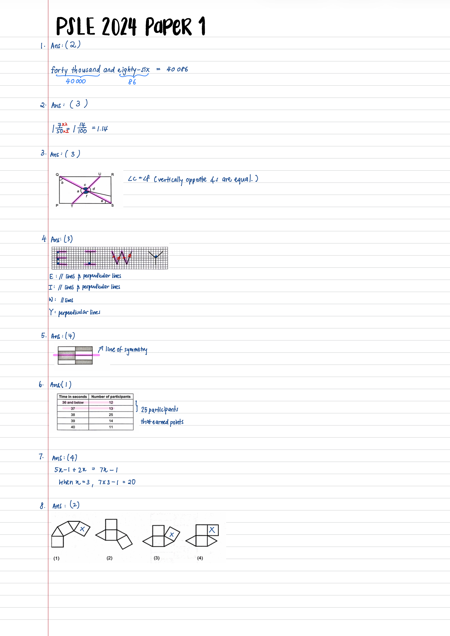 PSLE TYS 2024 Solutions Page 3