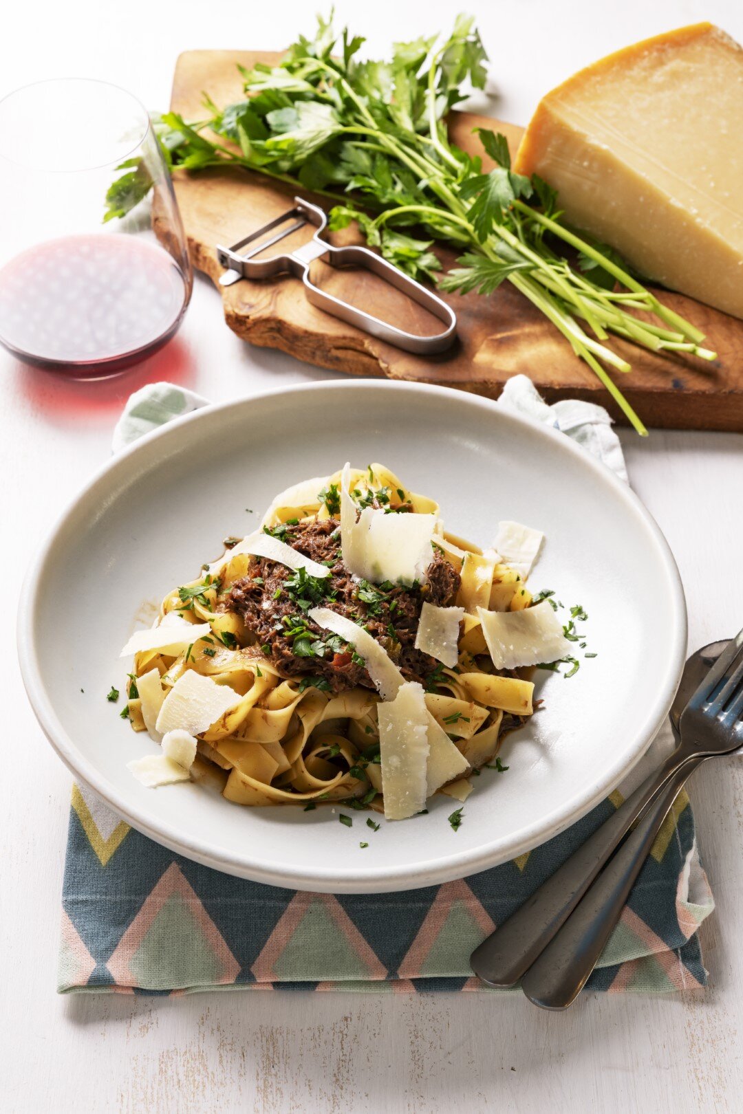 Beef Cheek Slow-Cooker Ragu with Pappardelle Beef Cheek Slow-Cooker Ragu with Pappardelle