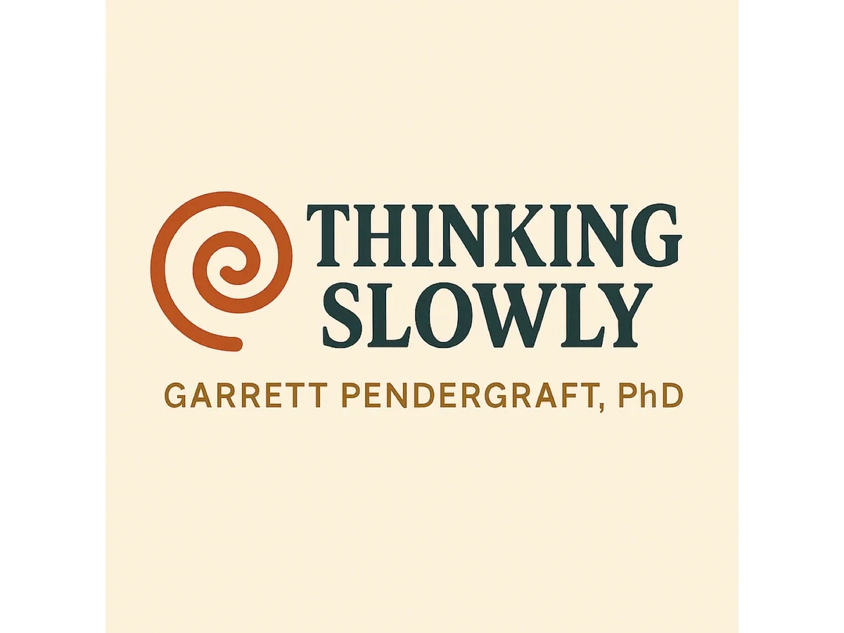 Thinking Slowly publication artwork
