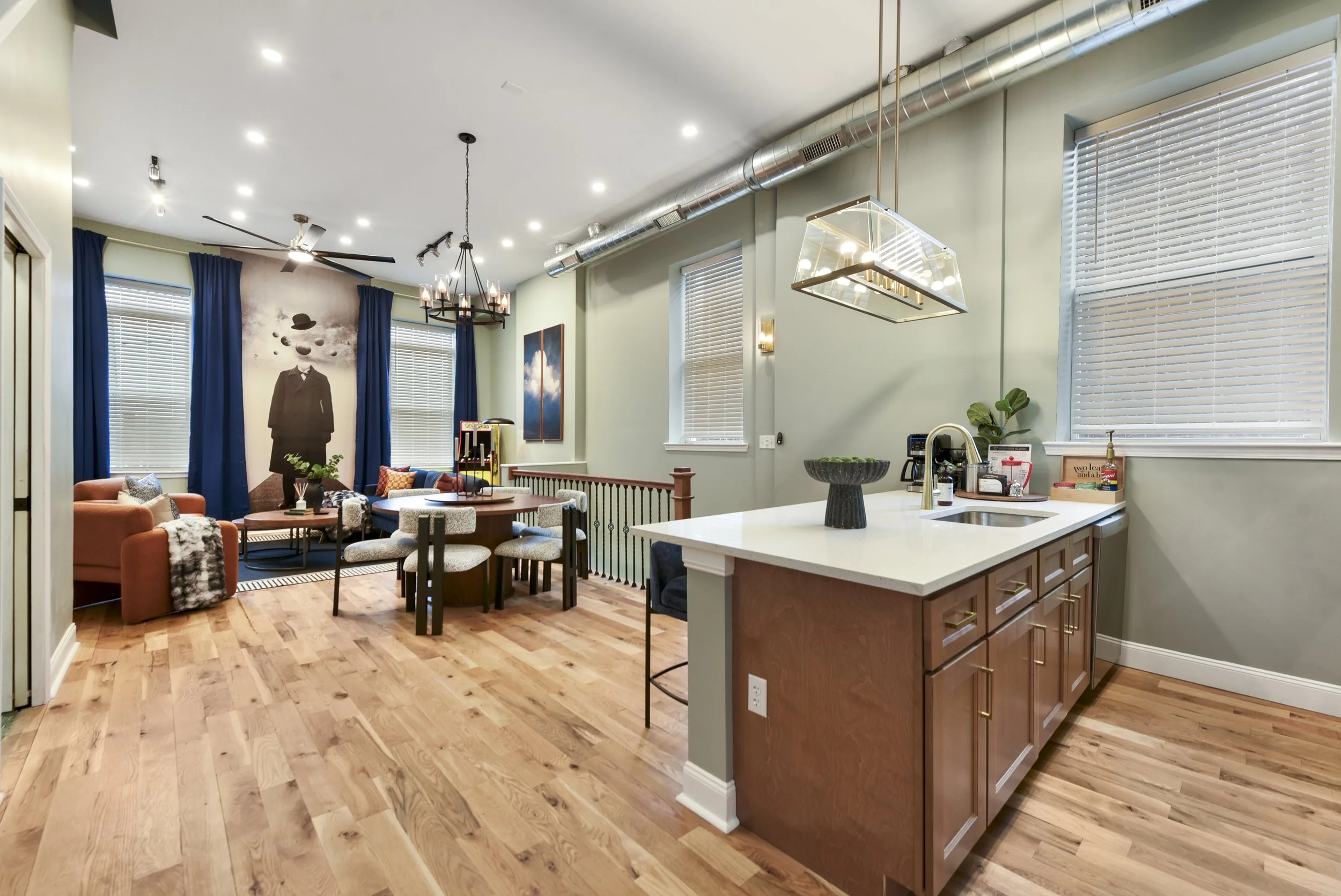 3-bedroom home with rooftop firepit and skyline views on Carrington Street, Pittsburgh — available for NFL Draft 2026