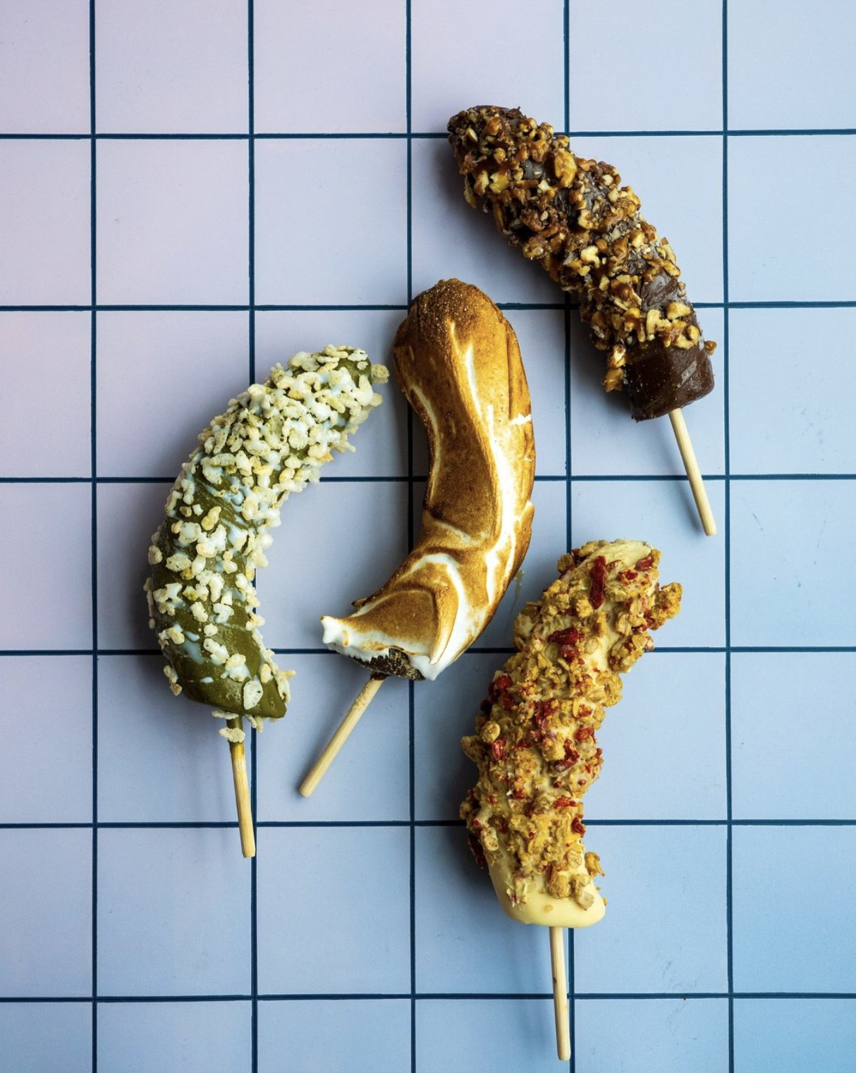 frozen bananas