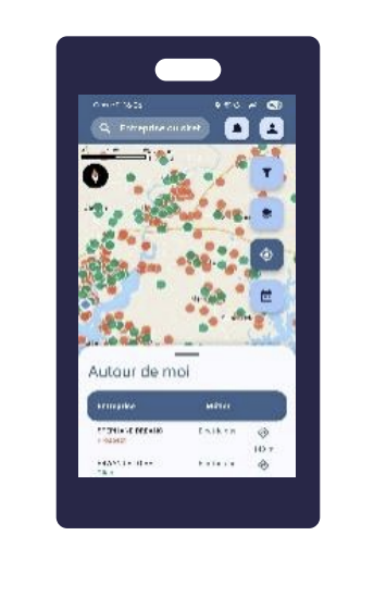 Application mobile Scan & Conquest pour les commerciaux itinérants