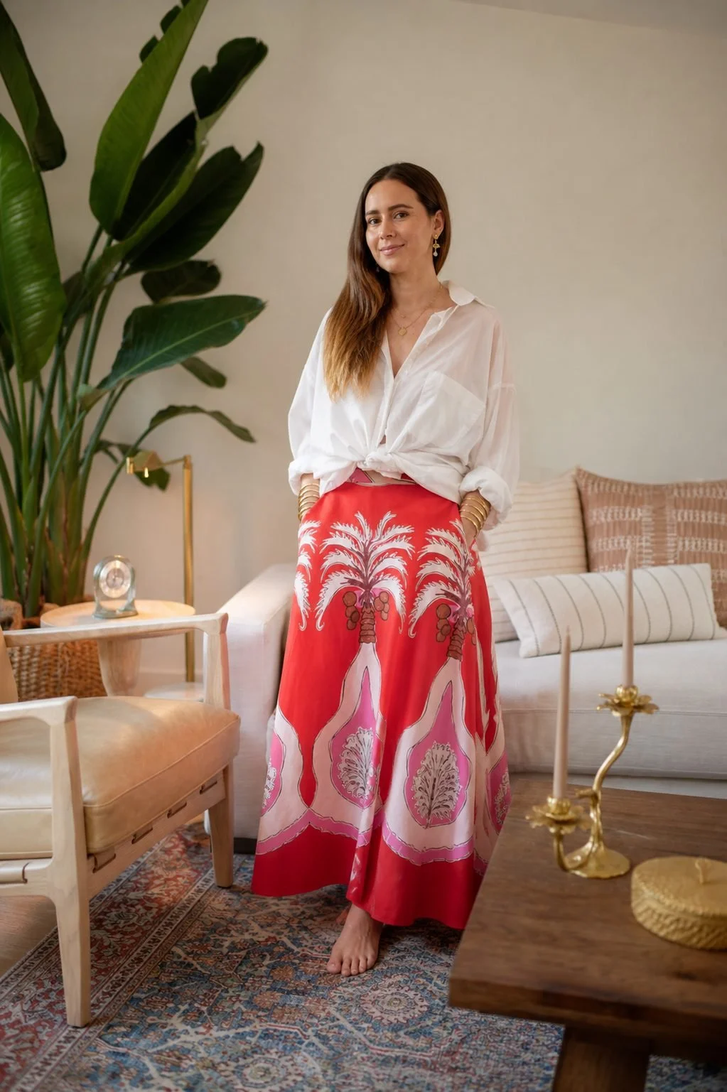 Paula Agudelo at home