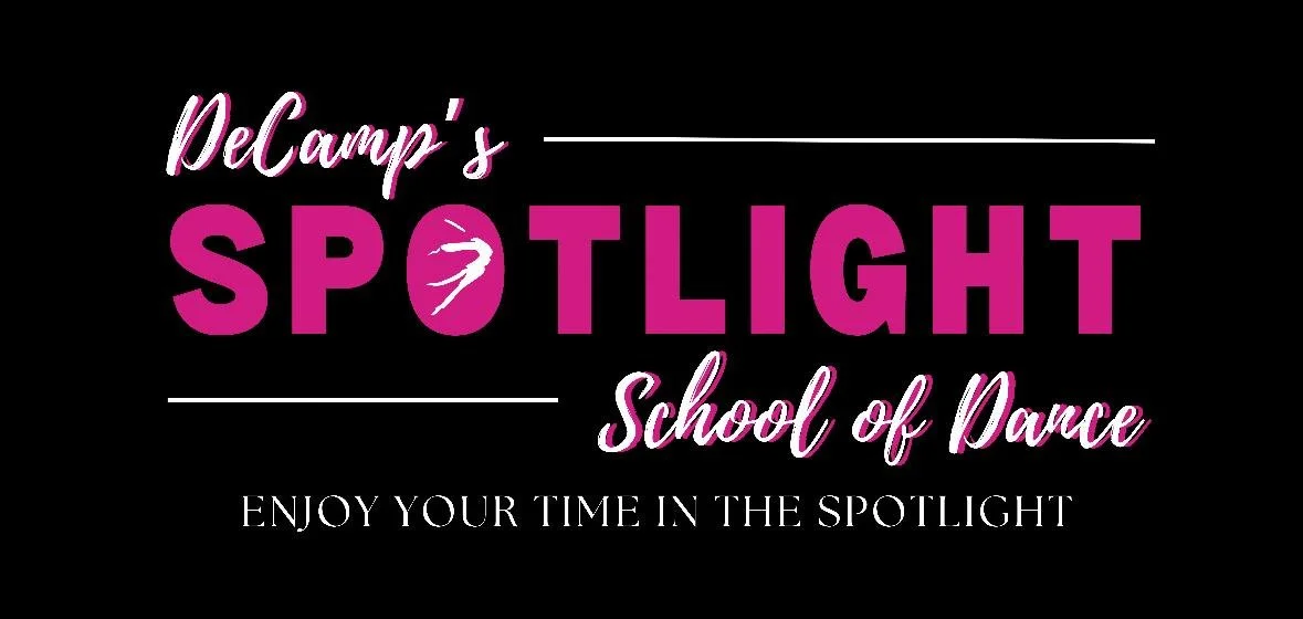 Decamp's Spotlight Sch-Dance logo