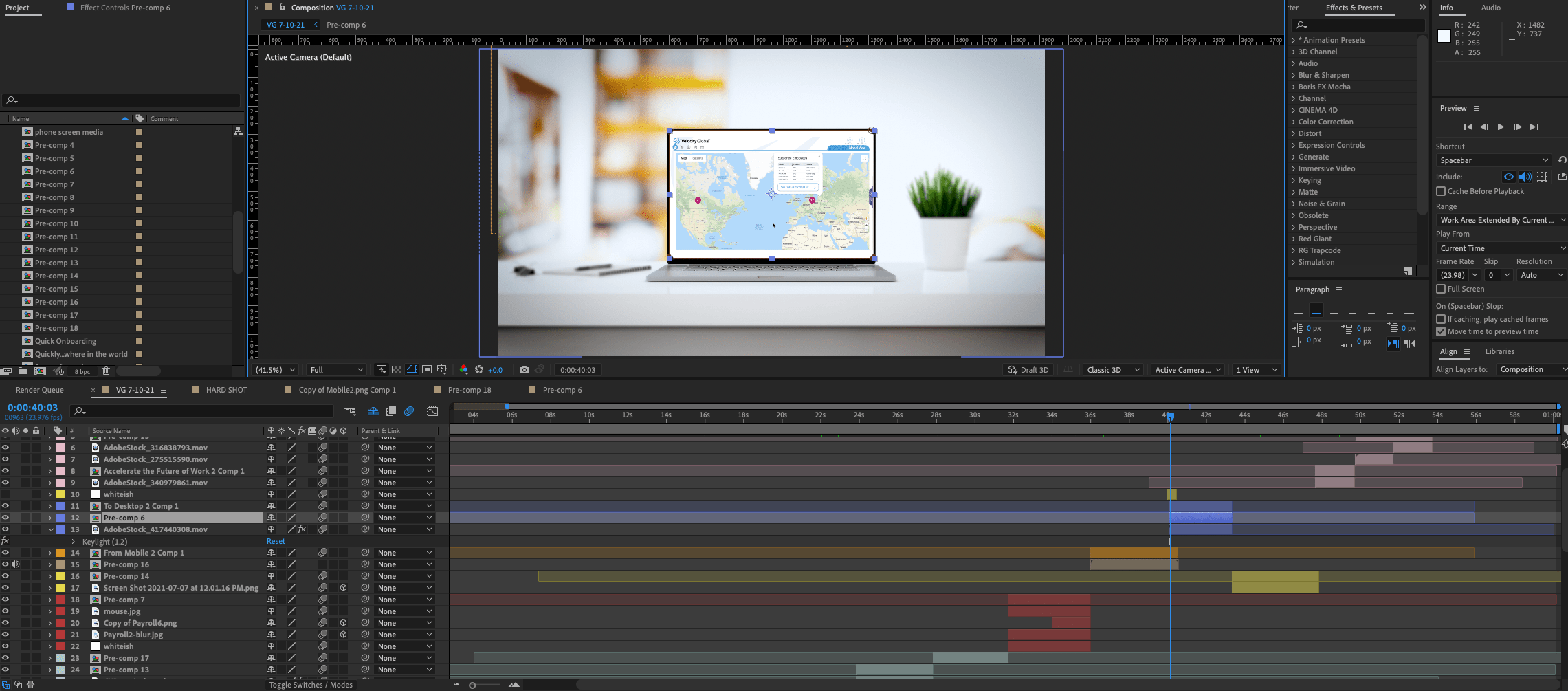 Post Production and Editing