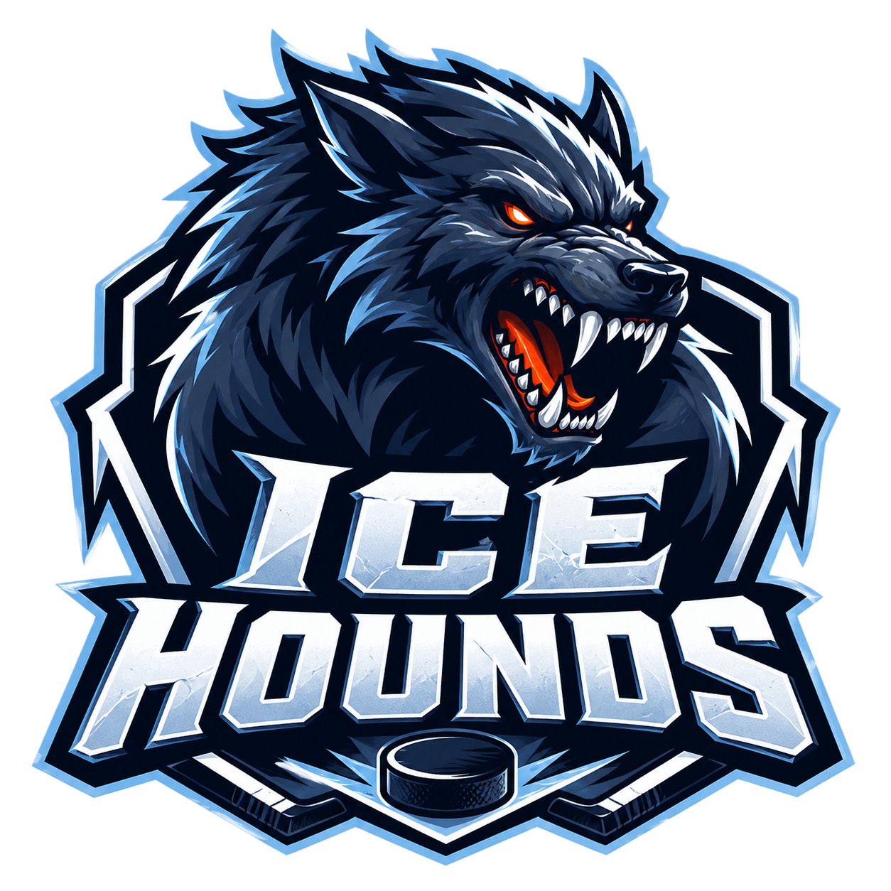 Ice Hounds logo