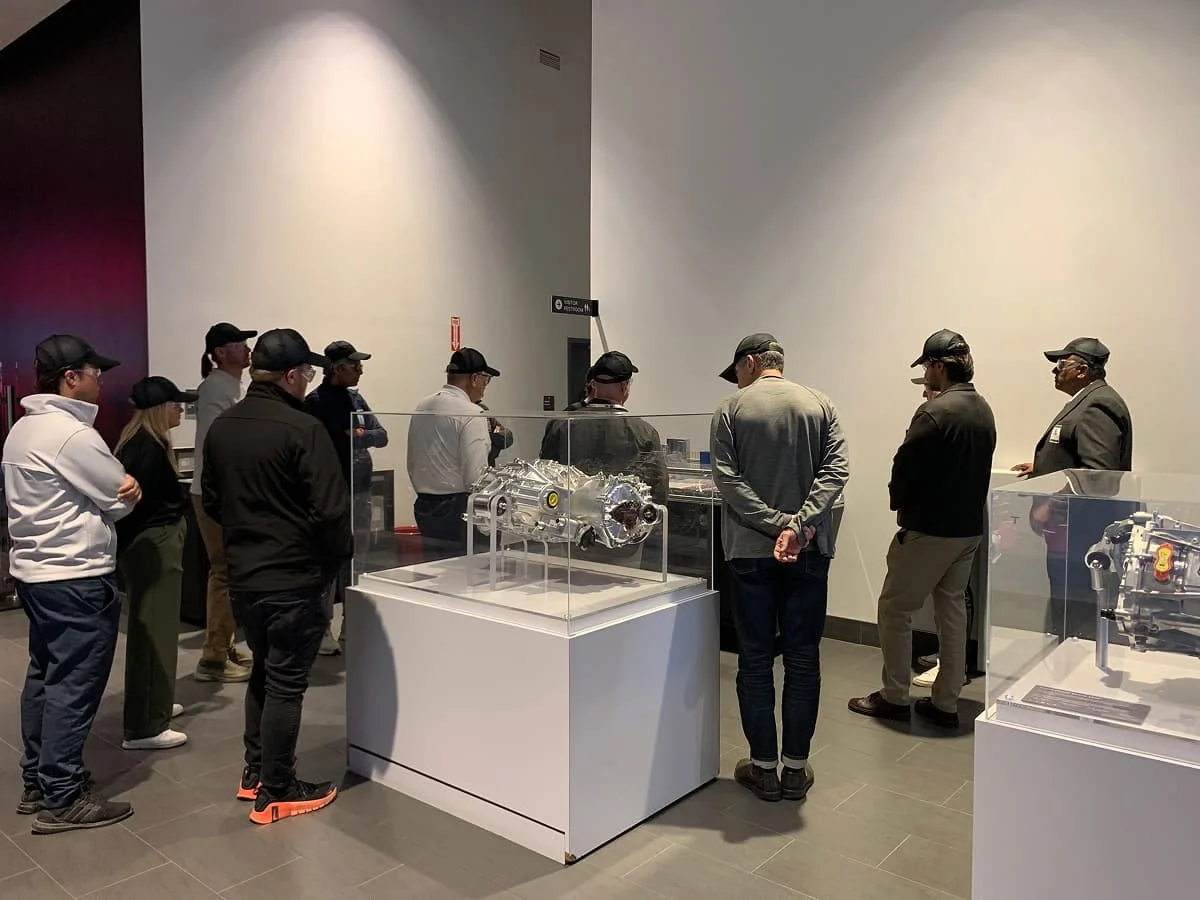 Cohort on a tour of the Tesla factory in Nevada