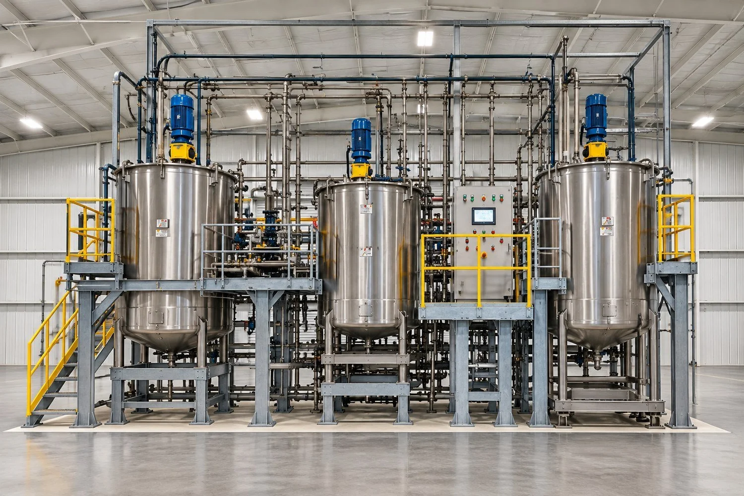 Mid South Chemical blending room