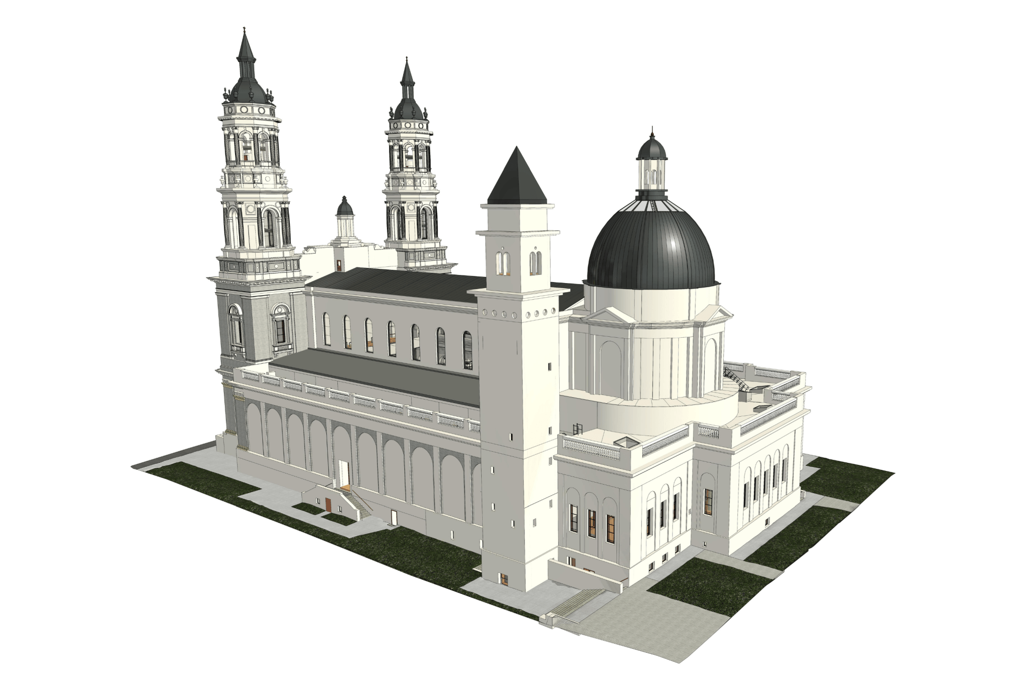 Revit Modeling Services Church 8