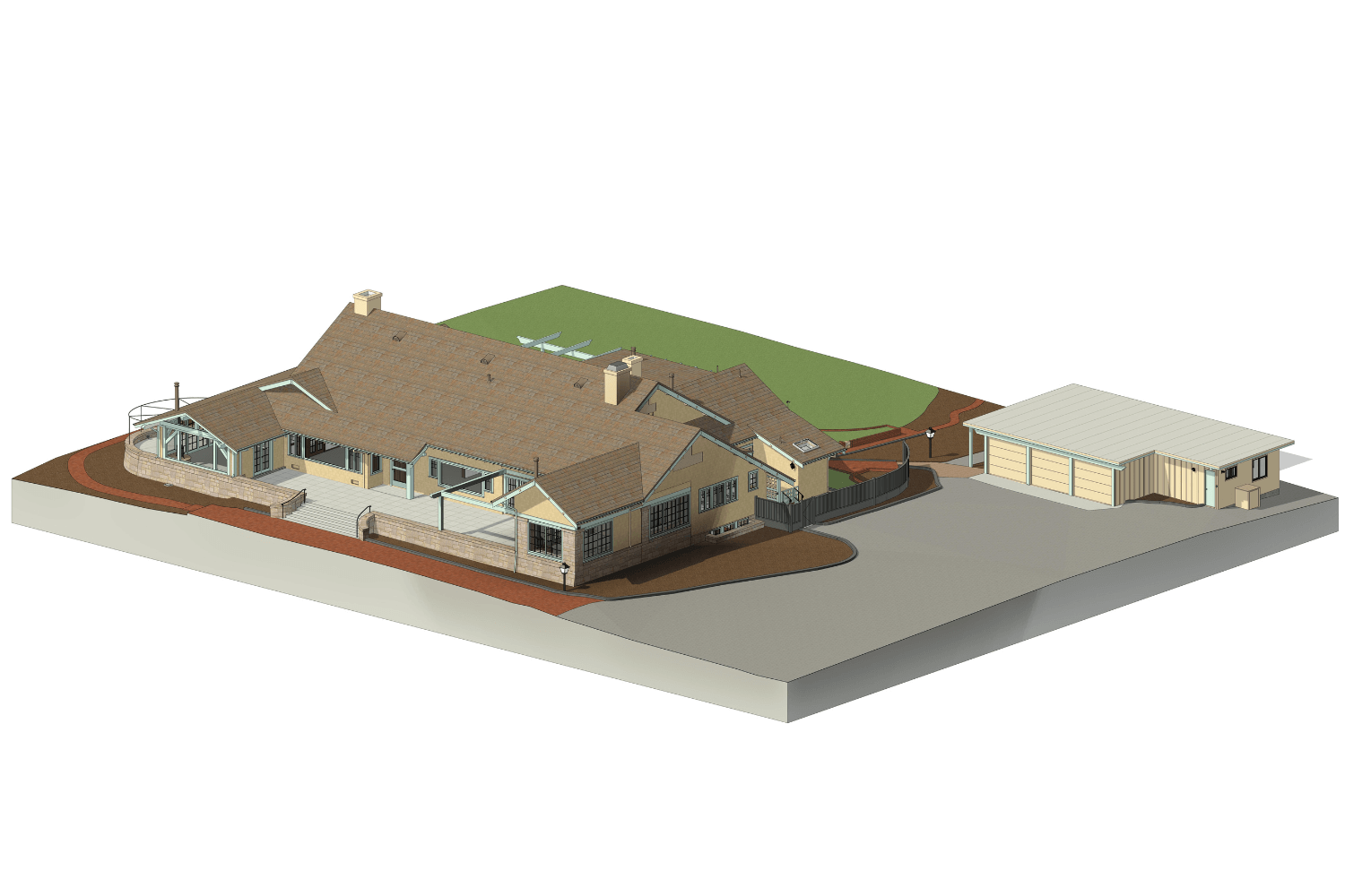 Scan to bim project Single Family House 1