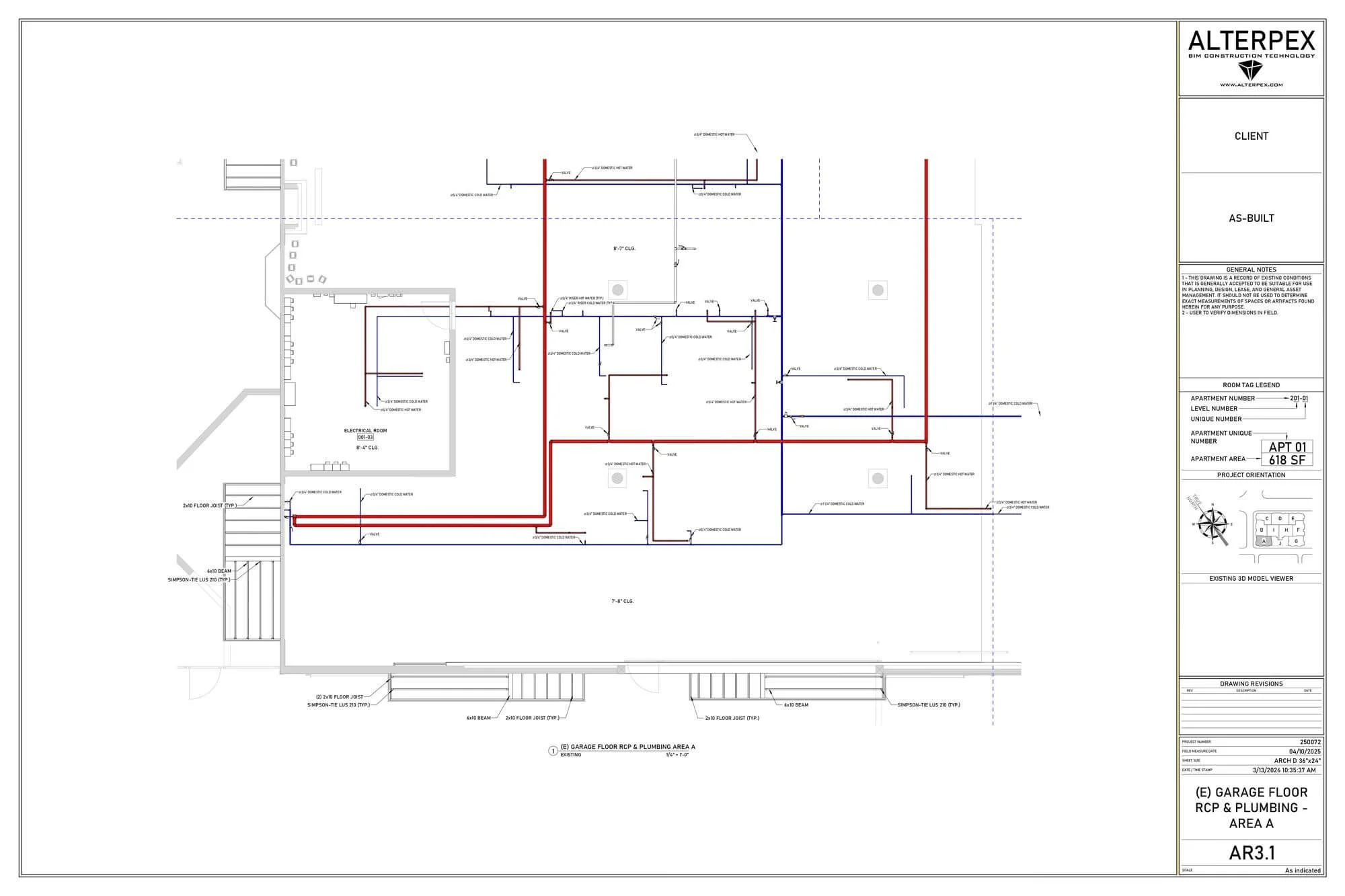 As built project multi family 19