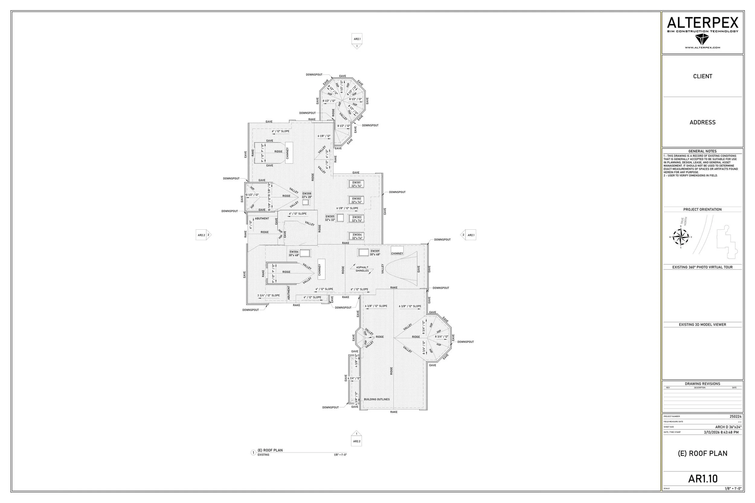 As Built Drawings Project Mansion 12
