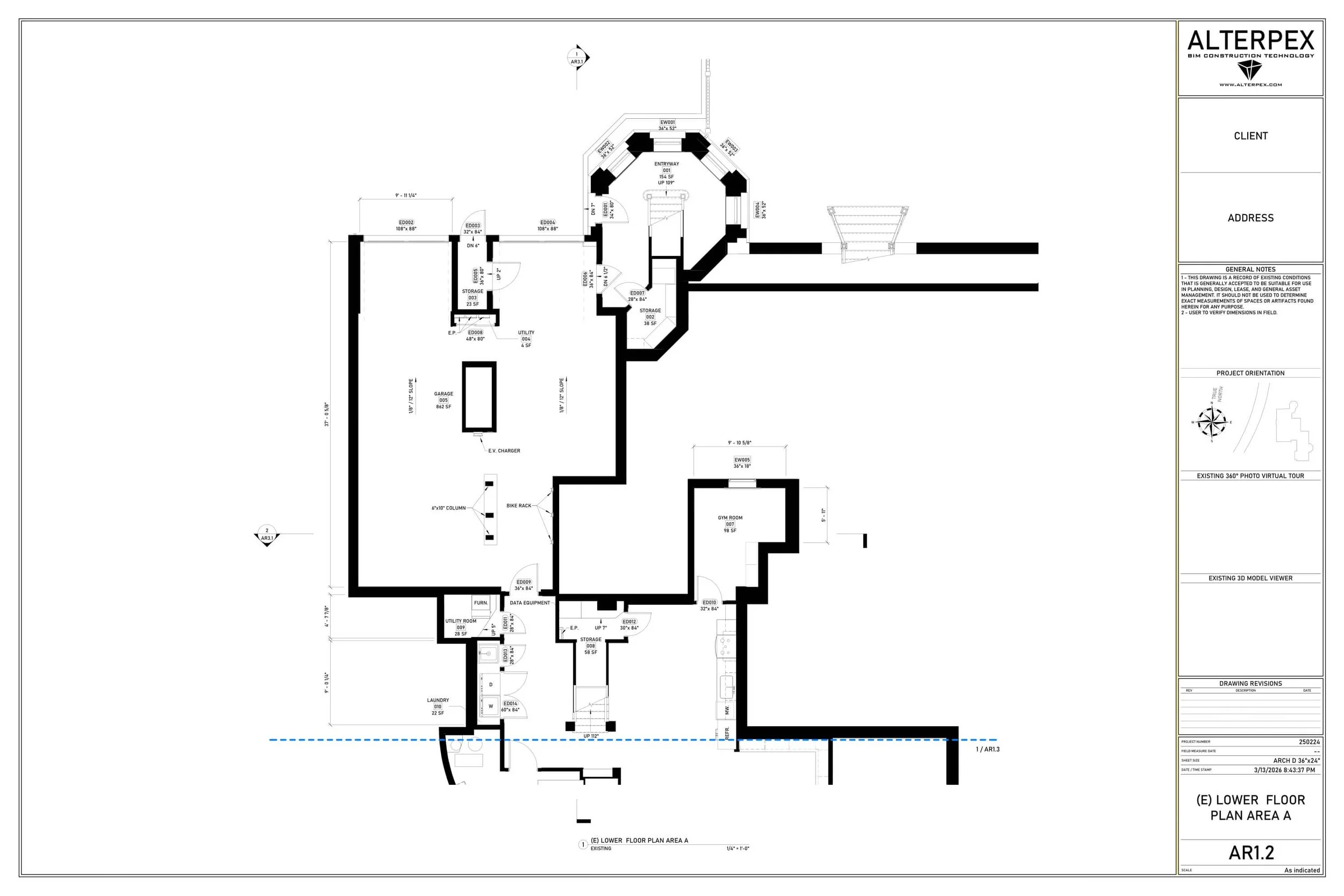 As Built Drawings Project Mansion 4