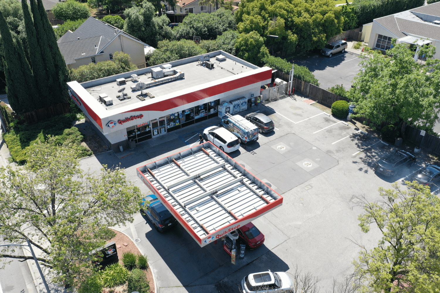 Scan to bim project Gas Station 3D 3