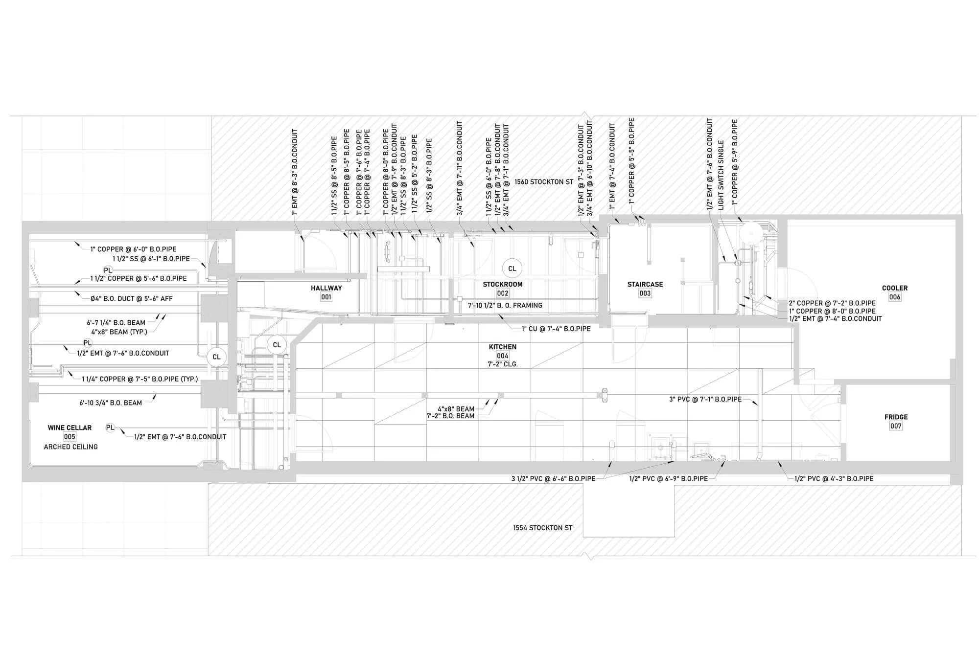 Electrical project As Built Floor Plans