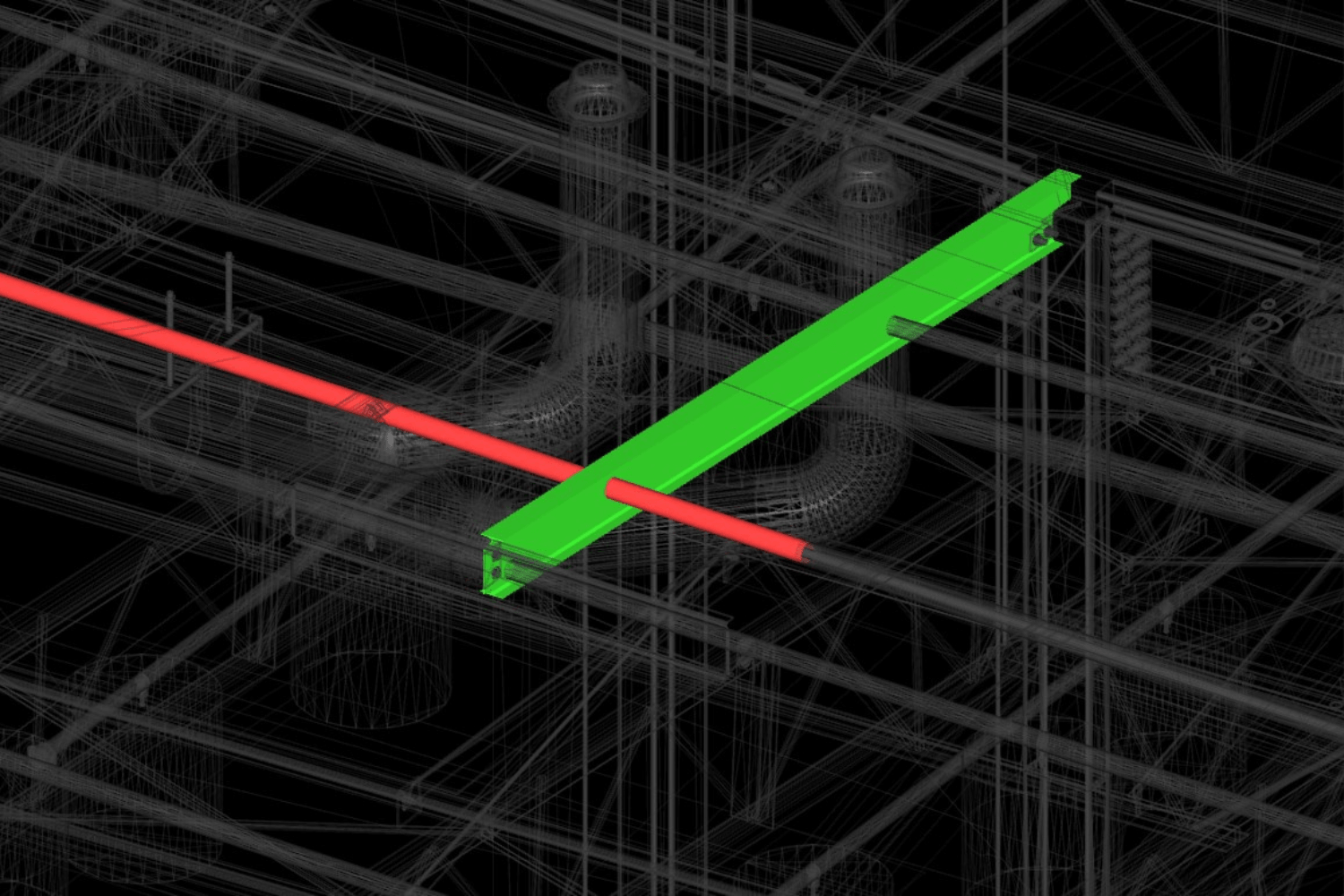 BIM Coordination Services project Warehouse 4