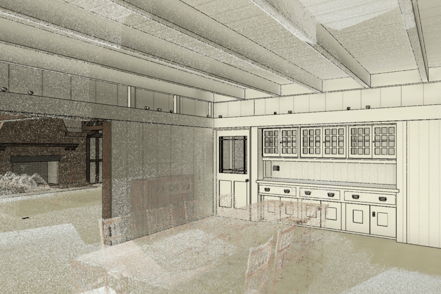 Scan to bim project Single Family House 21