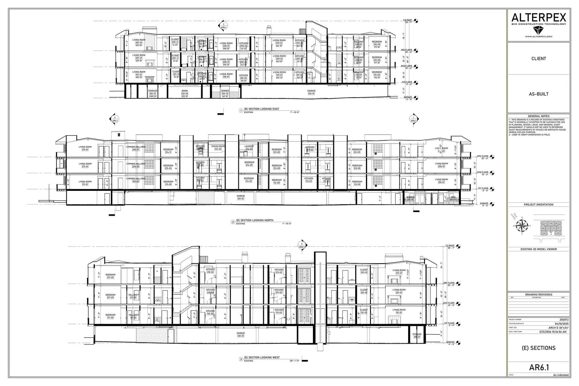 As built project multi family 29