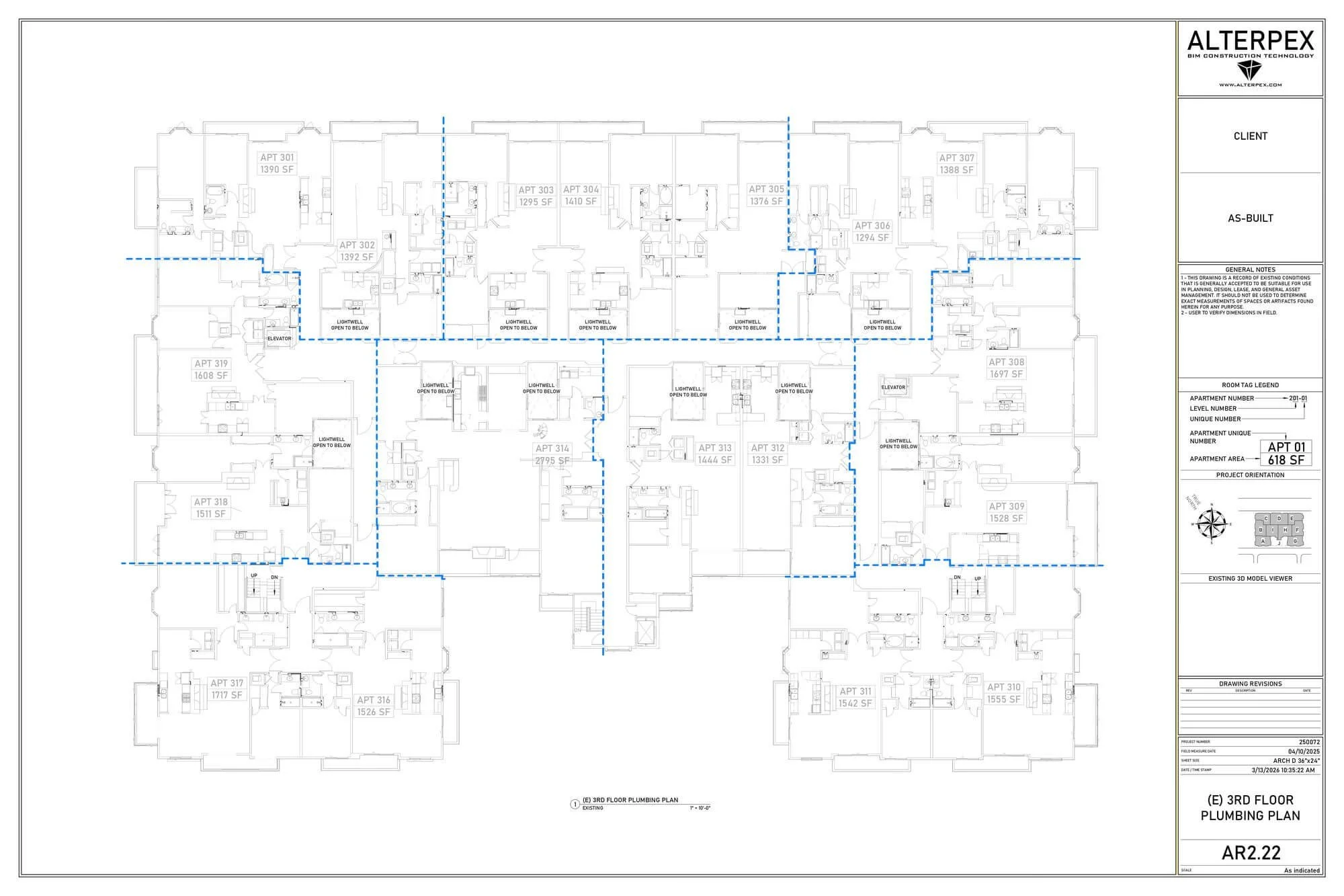 As built project multi family 16