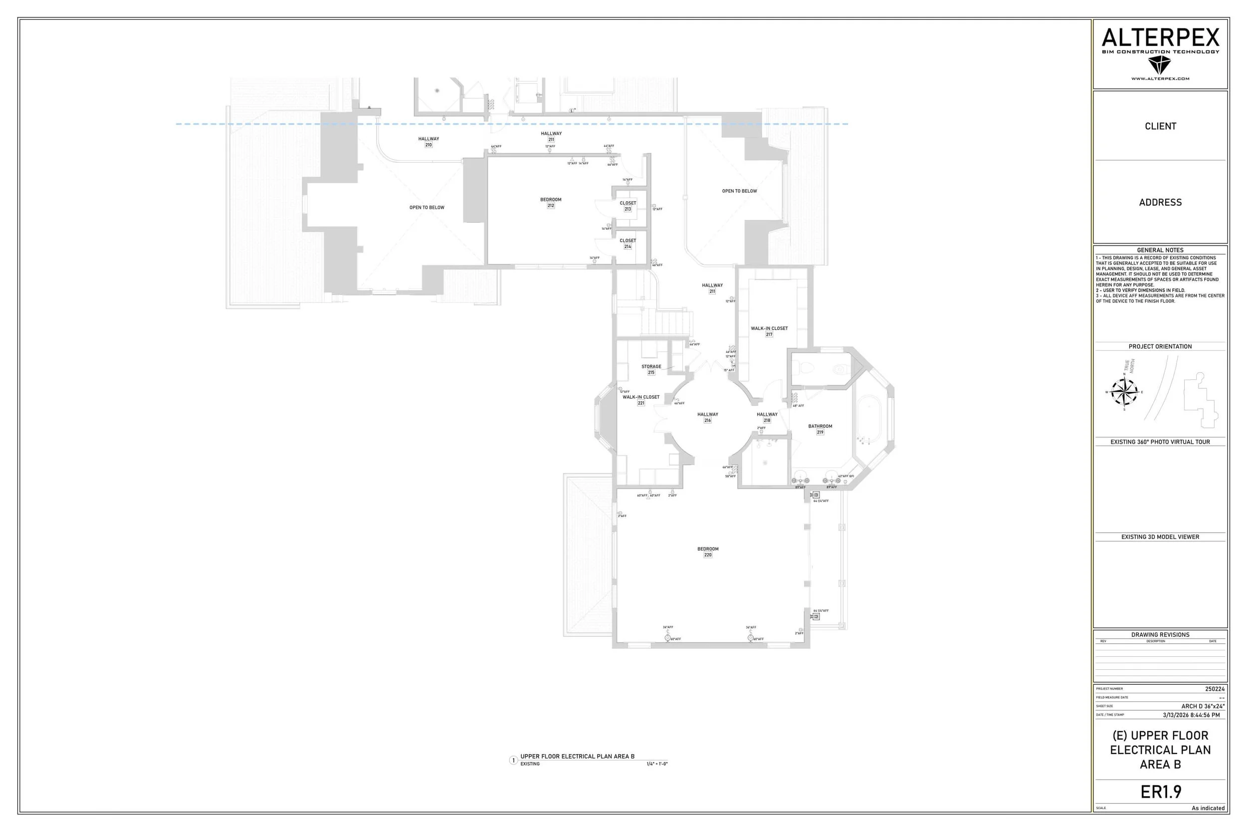 As Built Drawings Project Mansion 37