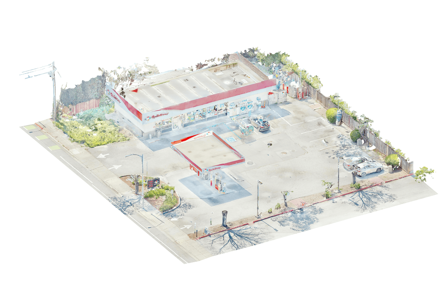 Scan to bim project Gas Station 3D 2 2
