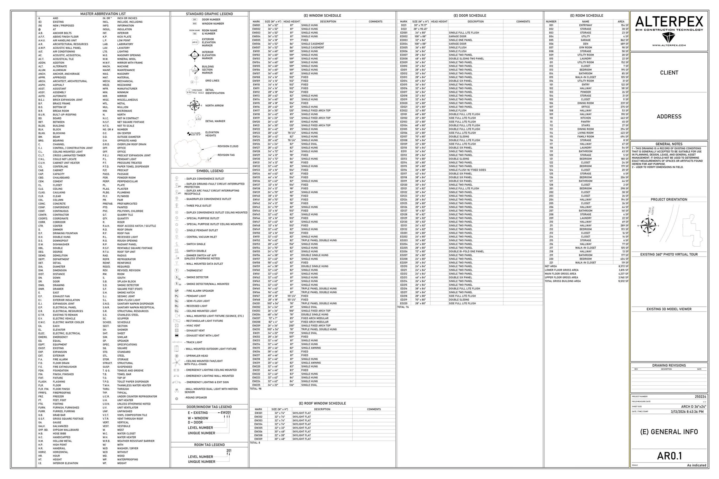 As Built Drawings Project Mansion 2
