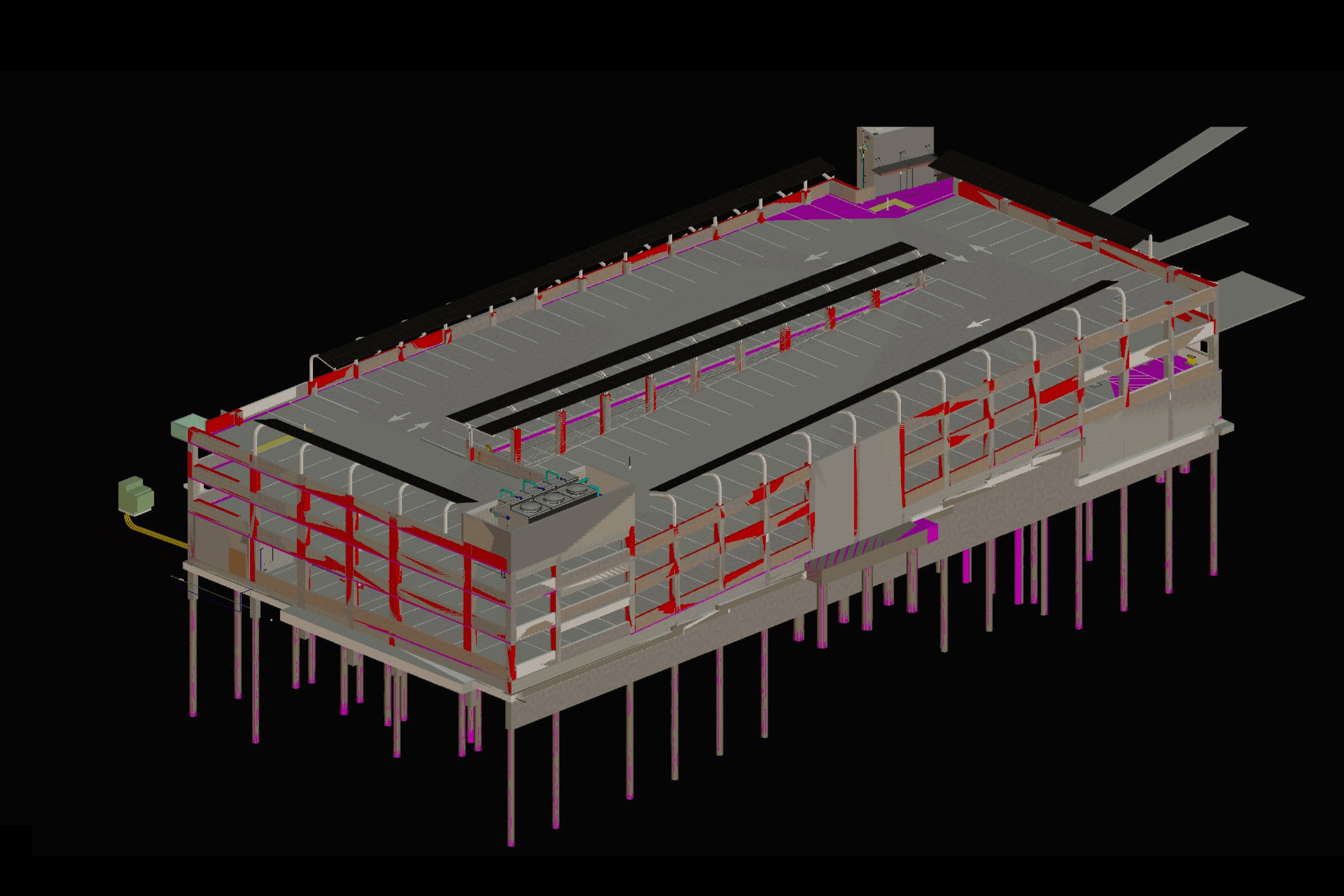 BIM Coordination project parking 4