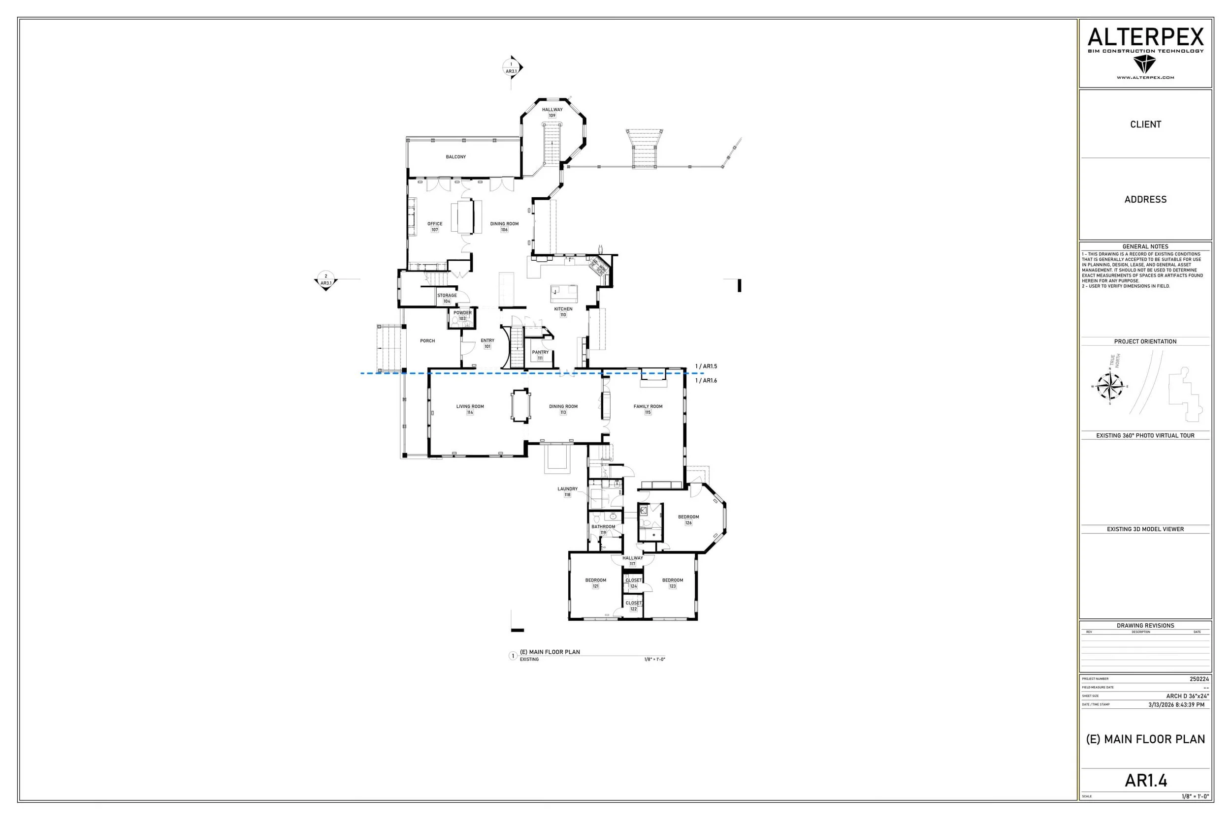 As Built Drawings Project Mansion 6
