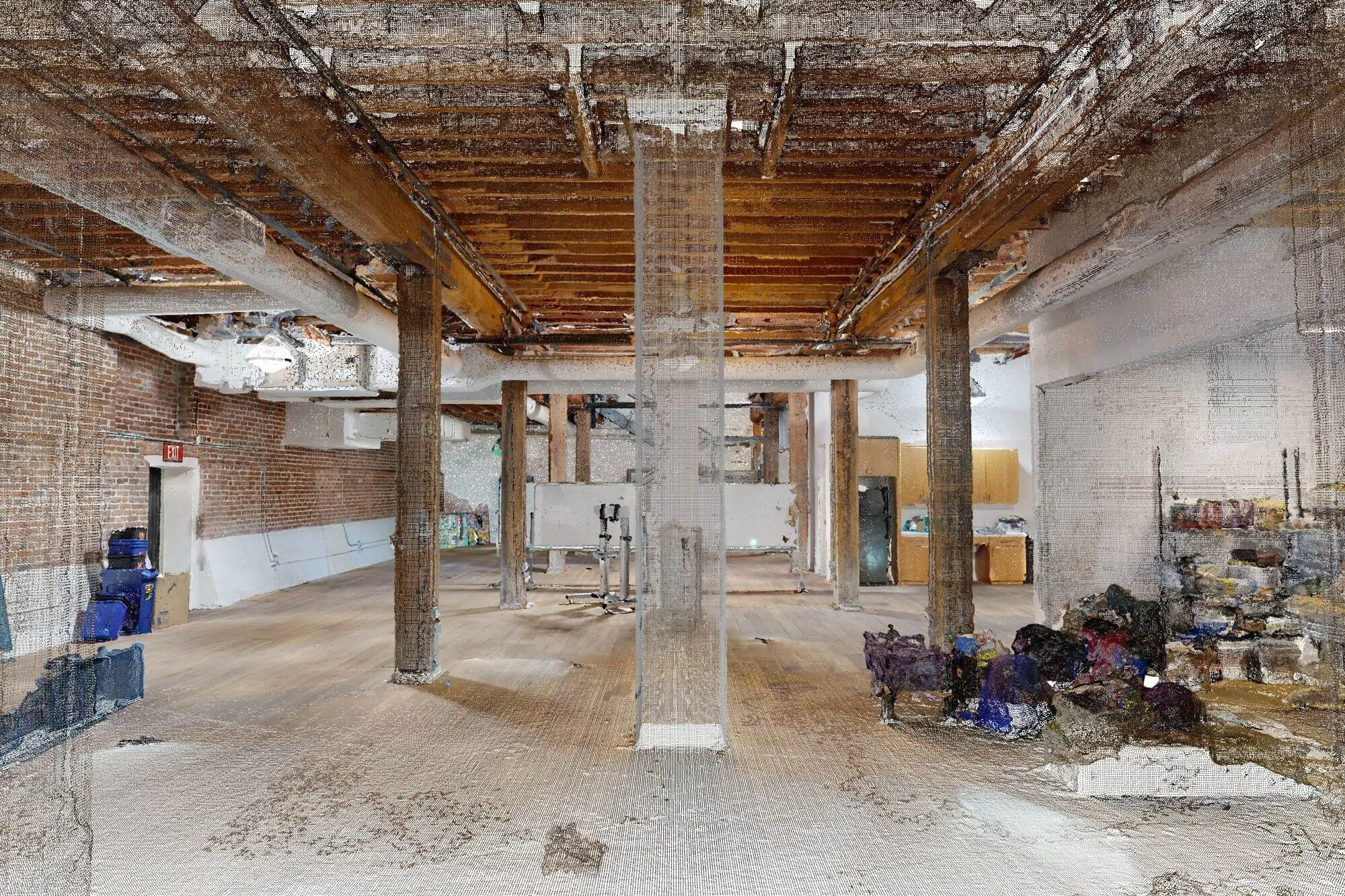 Portfolio laser scanning basement 3