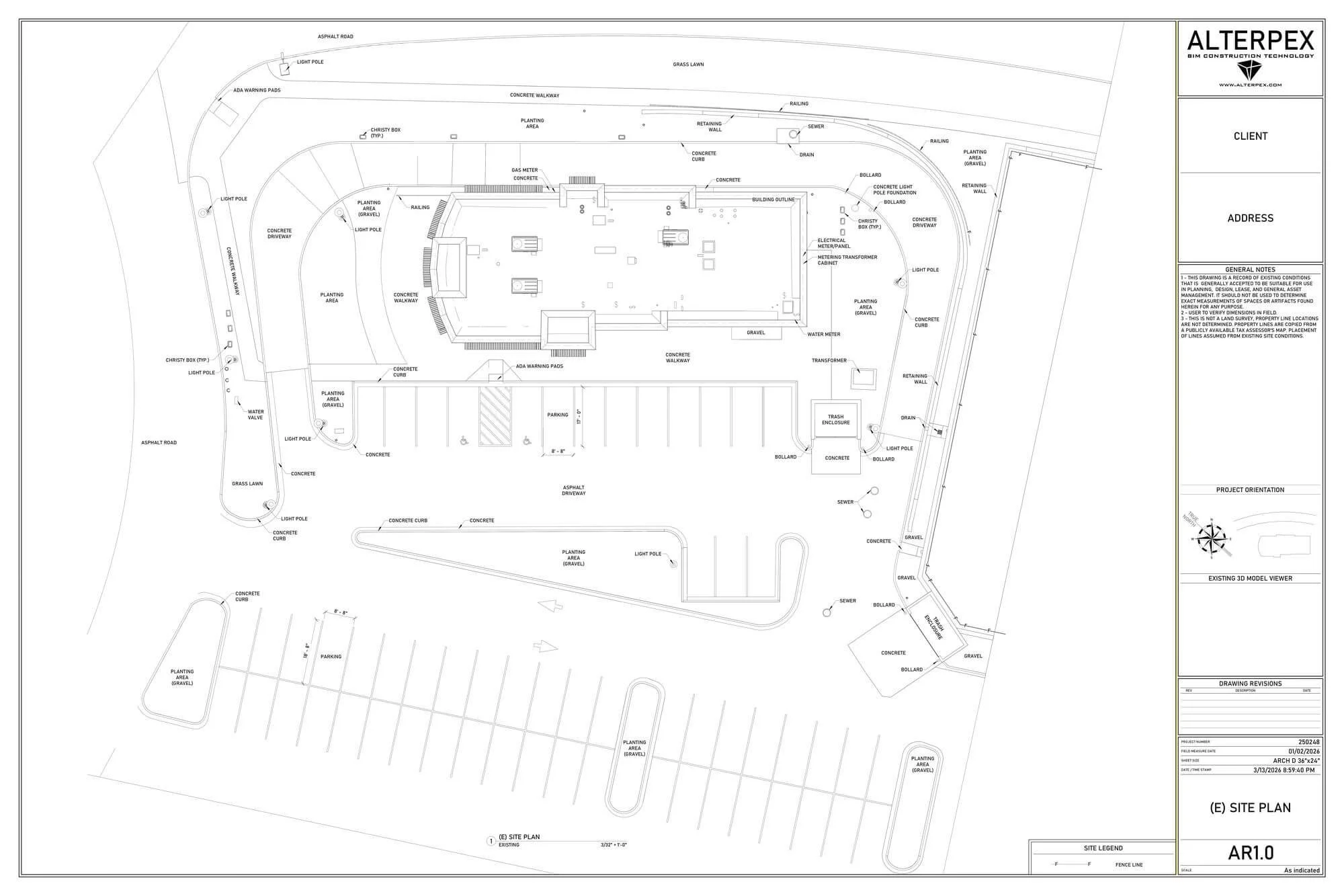 As built project Corinth Sergeant 3