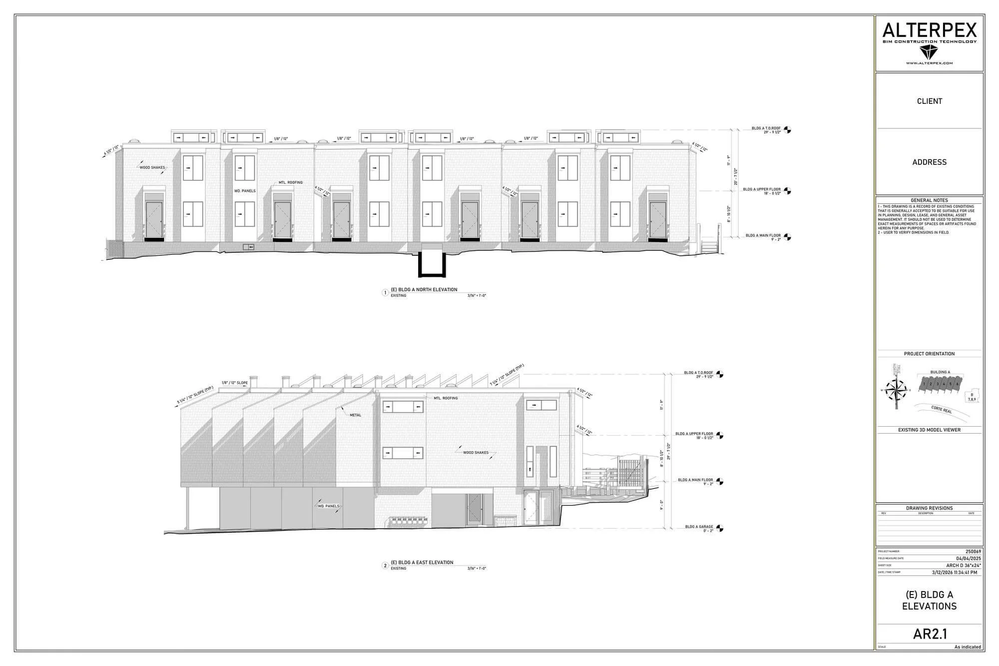 As built project Corte Real 7