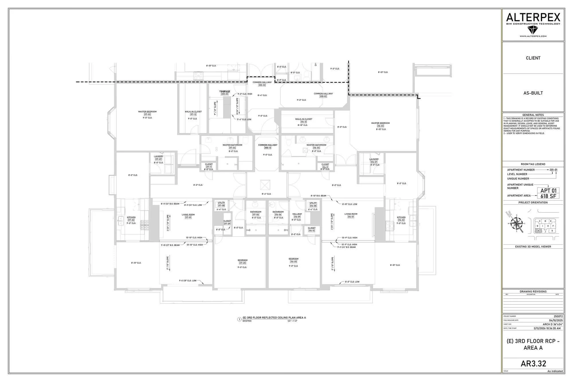 As built project multi family 25