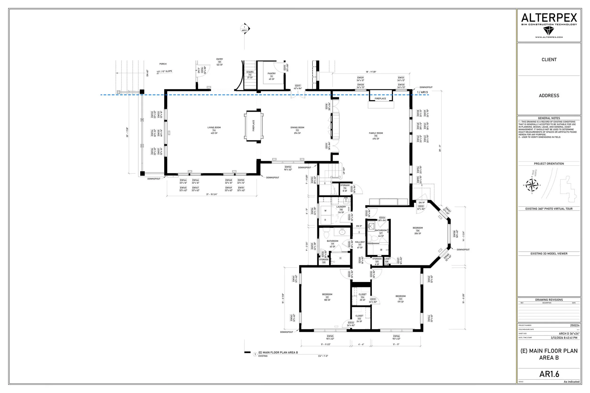 As Built Drawings Project Mansion 8
