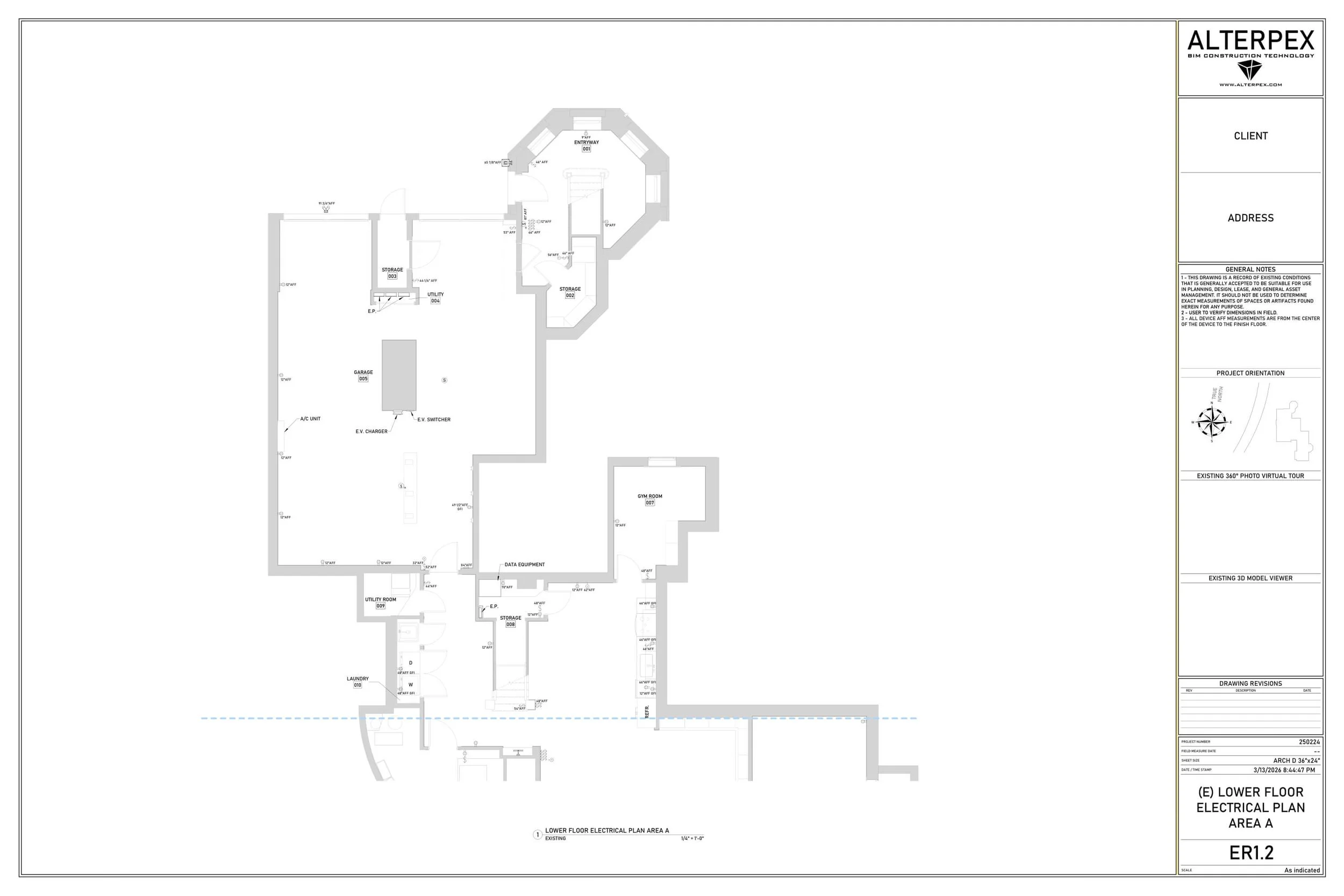 As Built Drawings Project Mansion 30