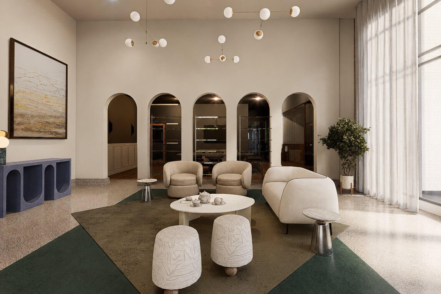 Interior Design Services - Lobby project 2