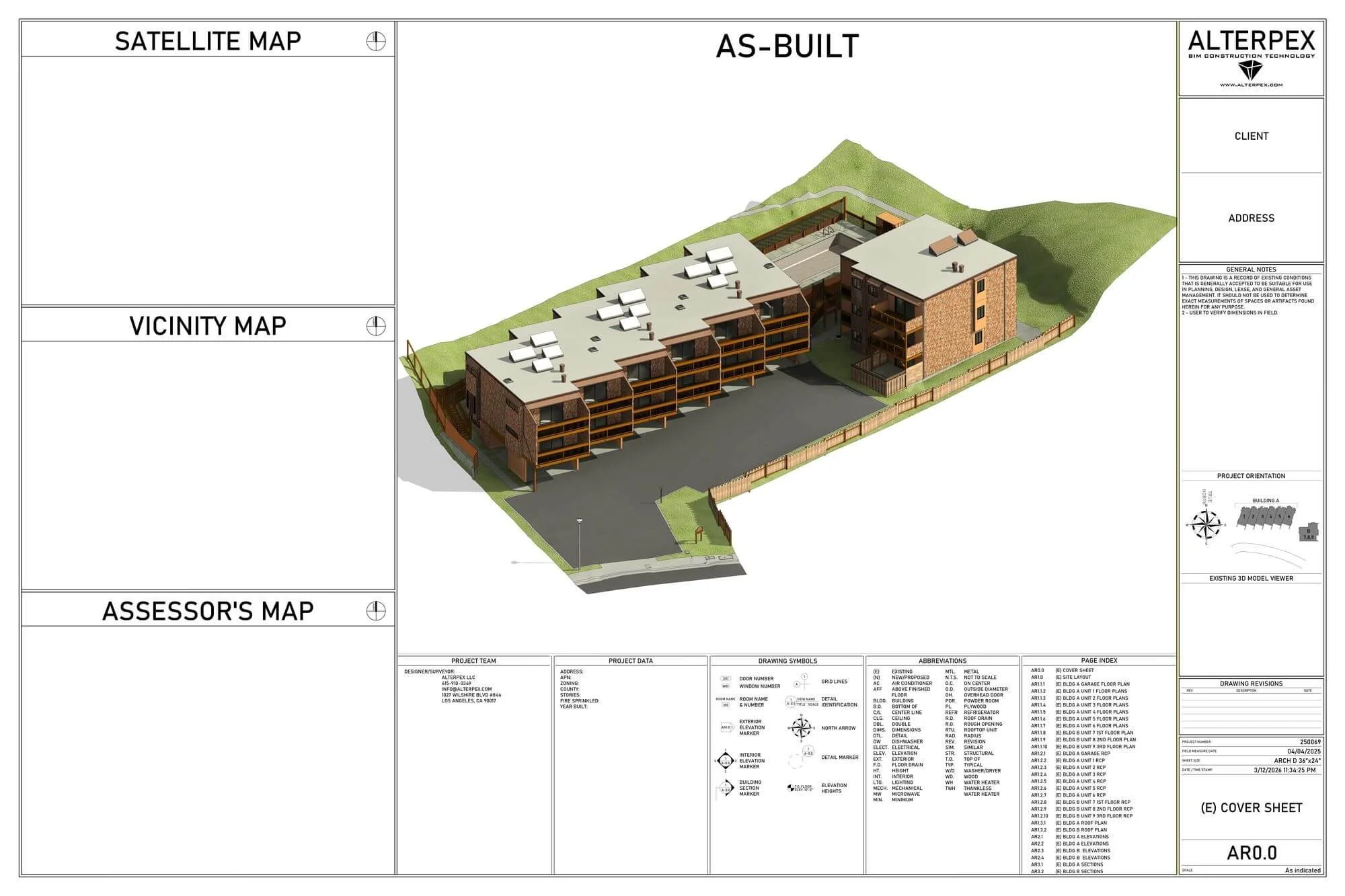 As built project Corte Real 1