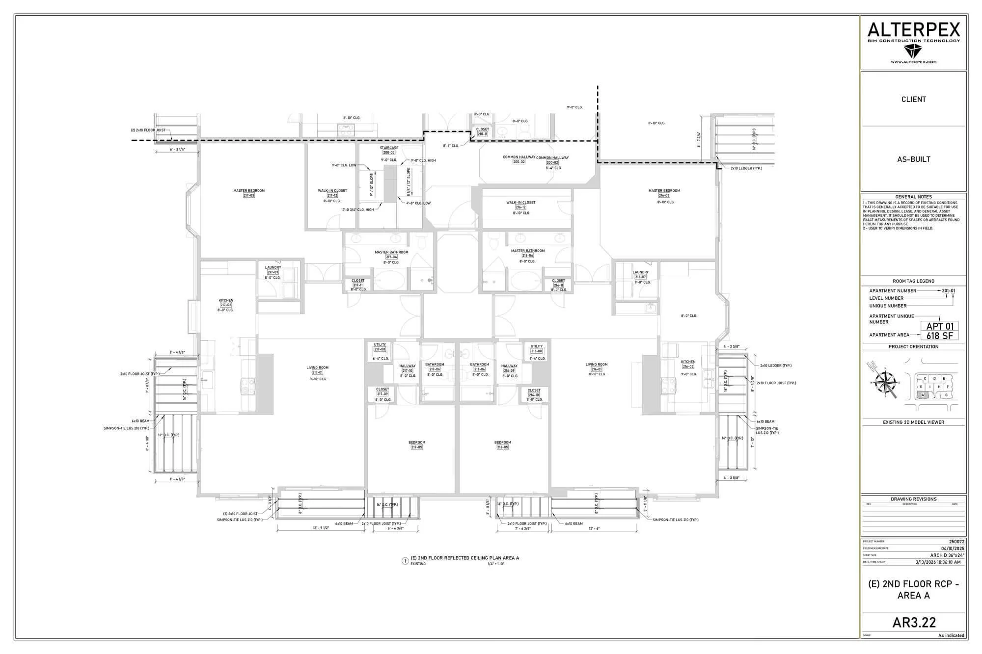 As built project multi family 23