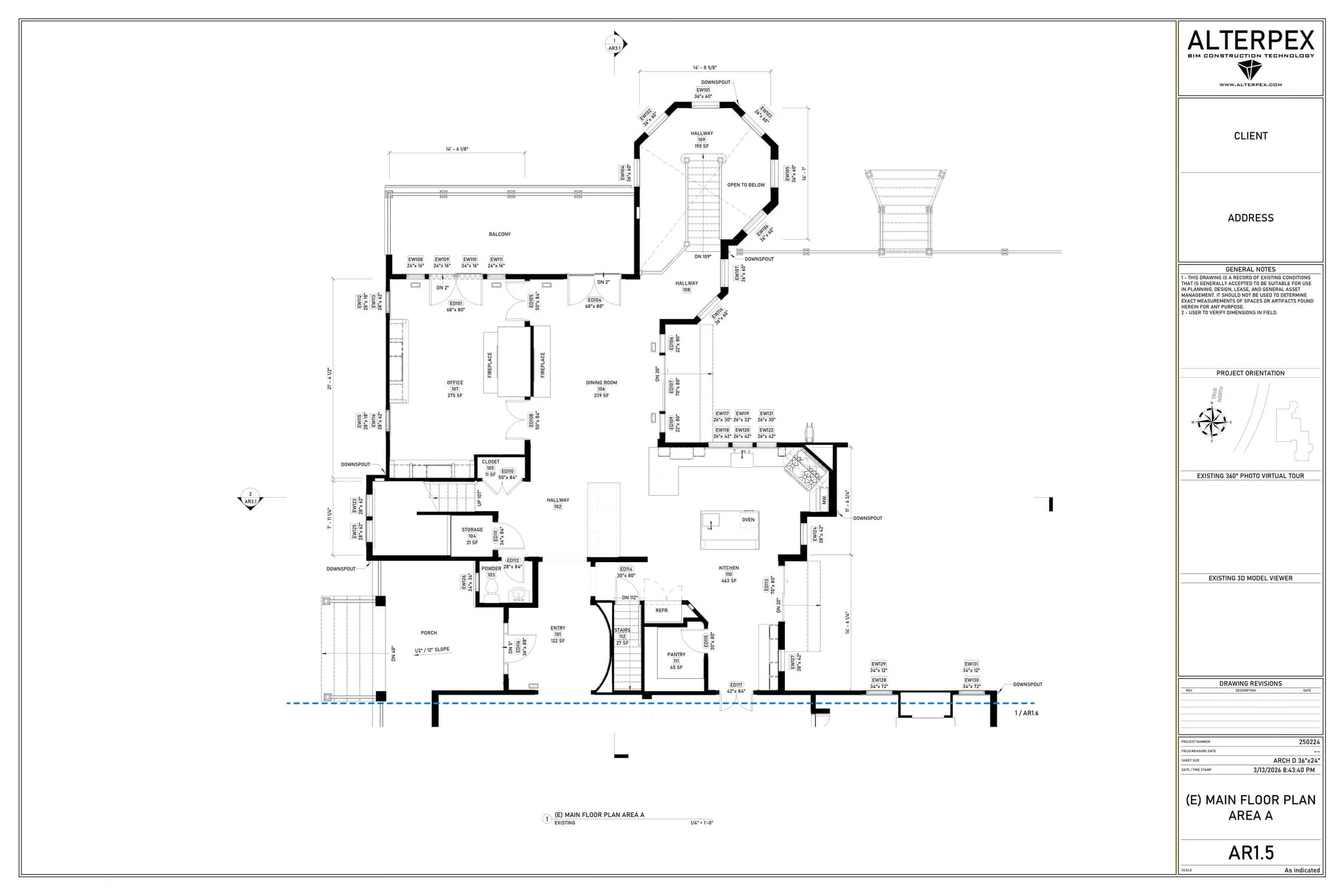 As Built Drawings Project Mansion 7