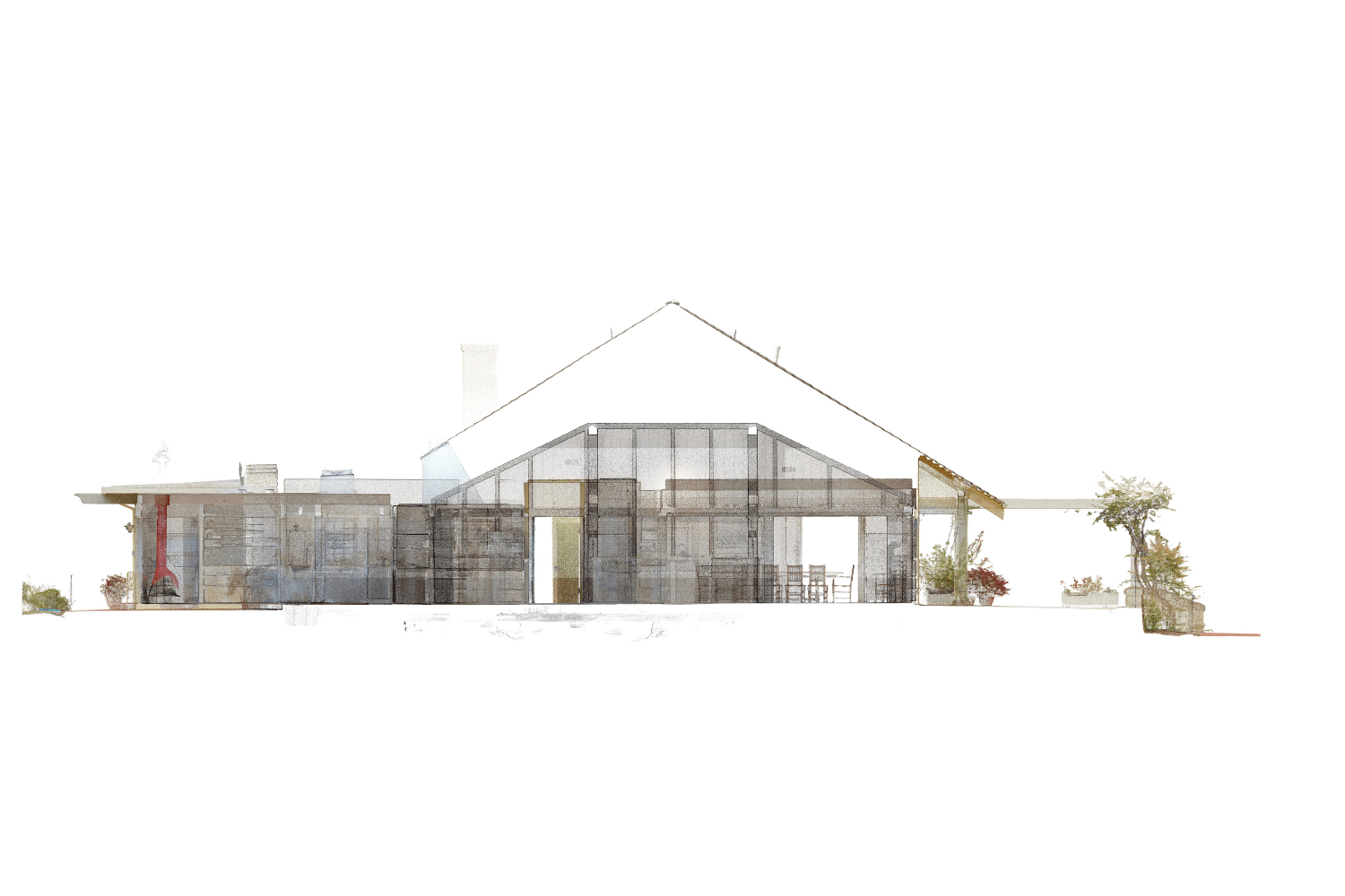 Scan to bim project Single Family House 7