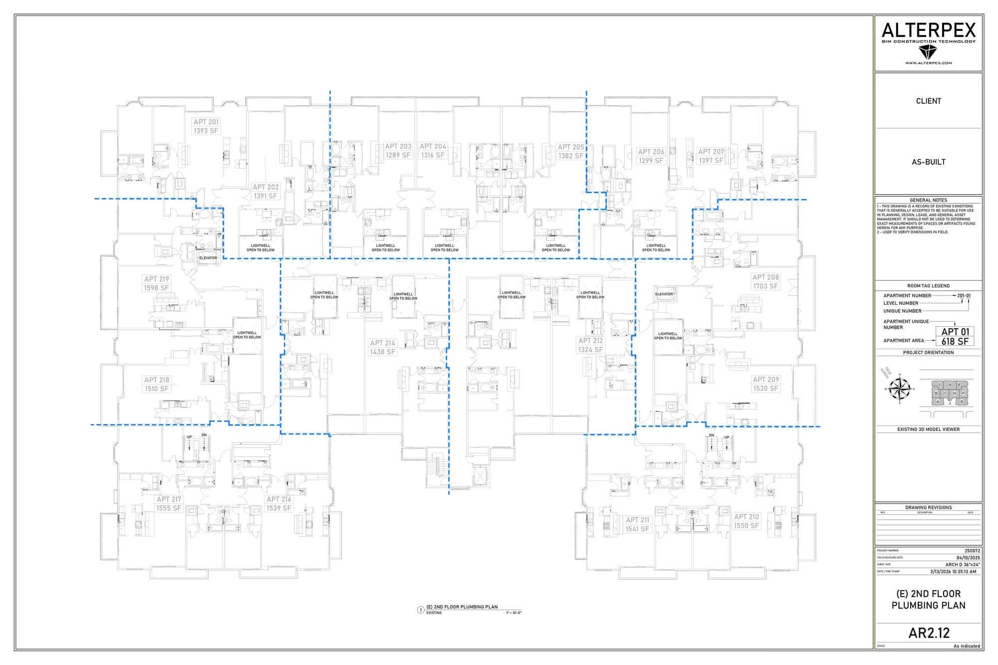As built project multi family 14