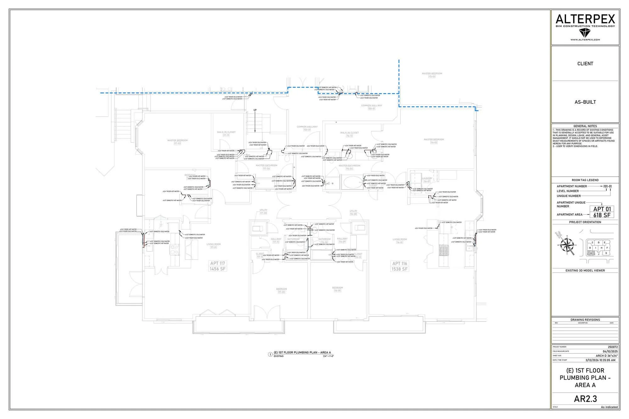 As built project multi family 13