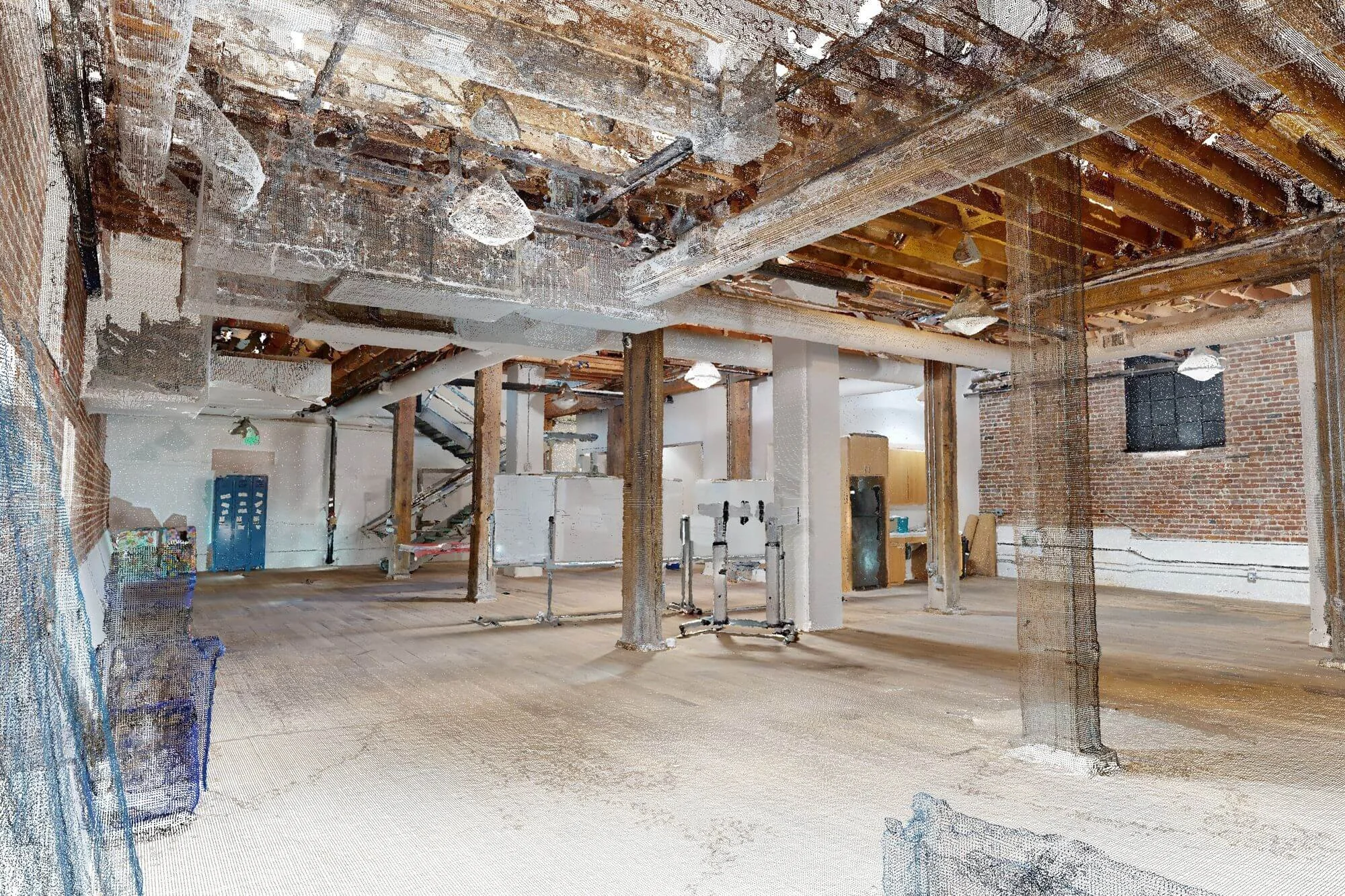 Portfolio laser scanning basement 2